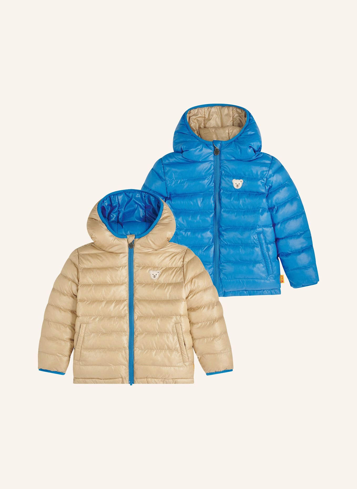 Steiff Wendejacke OFF TO THE MOON: BEIGE