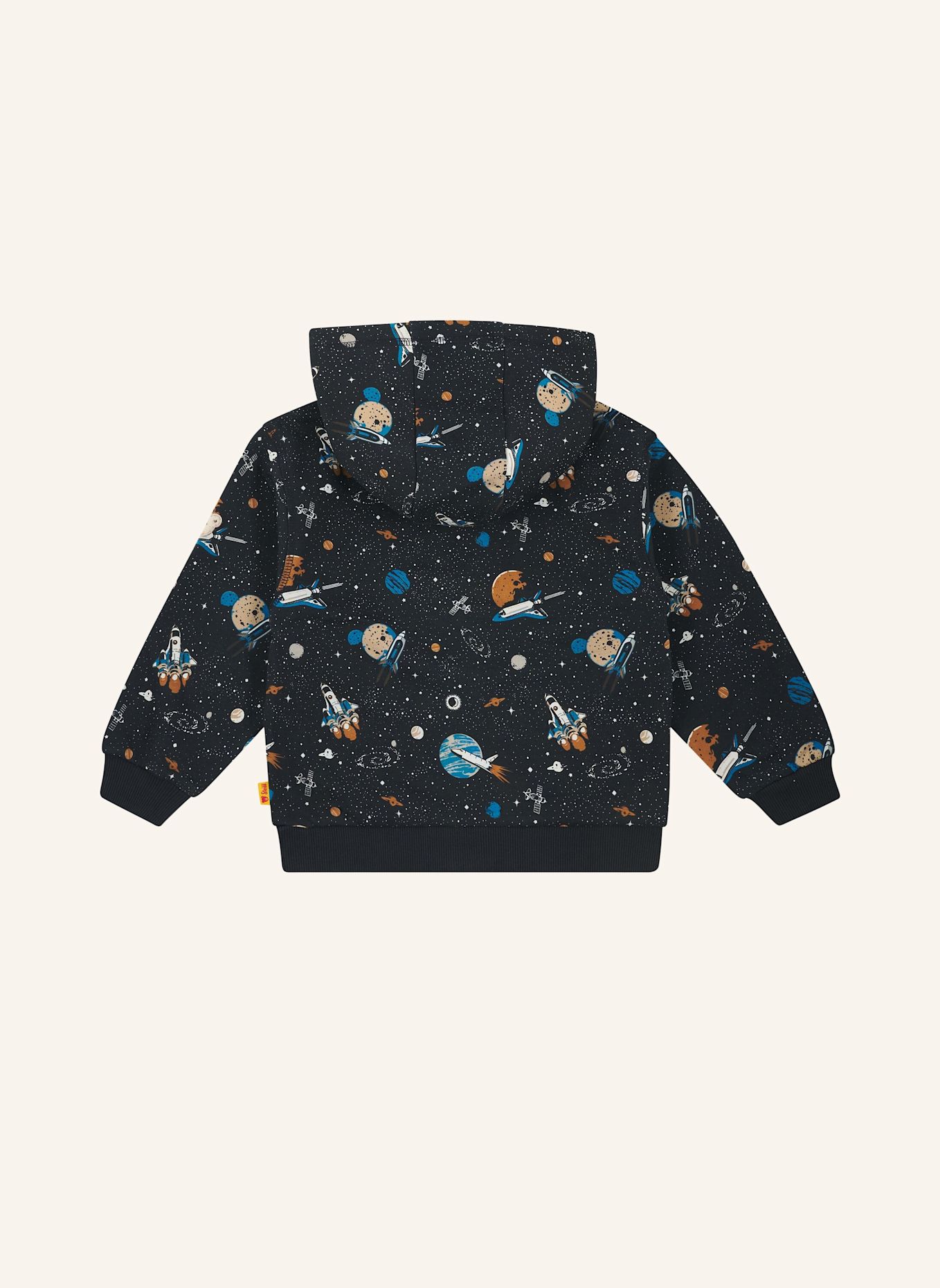Steiff Sweatjacke OFF TO THE MOON: DUNKELBLAU