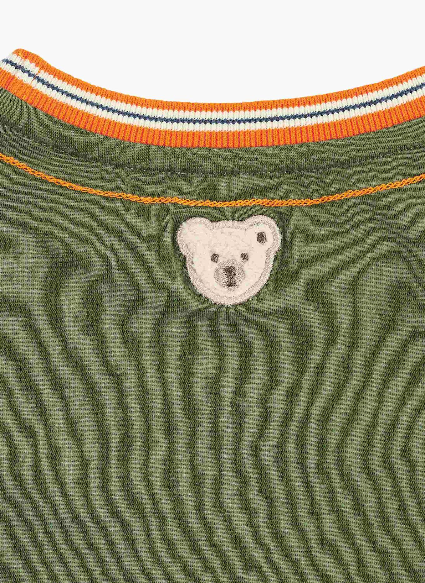 Steiff T-Shirt WINTER ADVENTURE: GRÜN