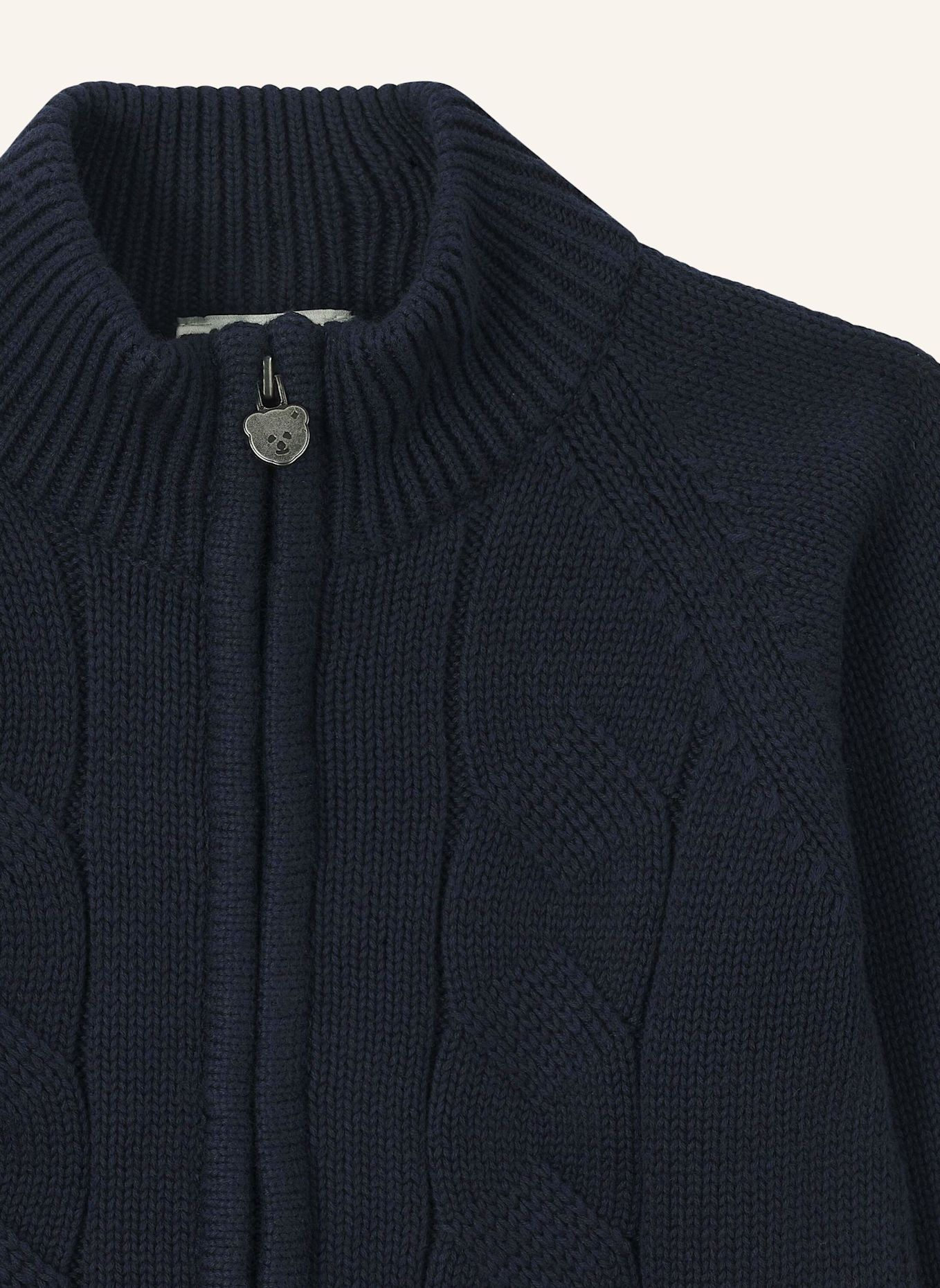 Steiff Strickjacke WINTER ADVENTURE: DUNKELBLAU