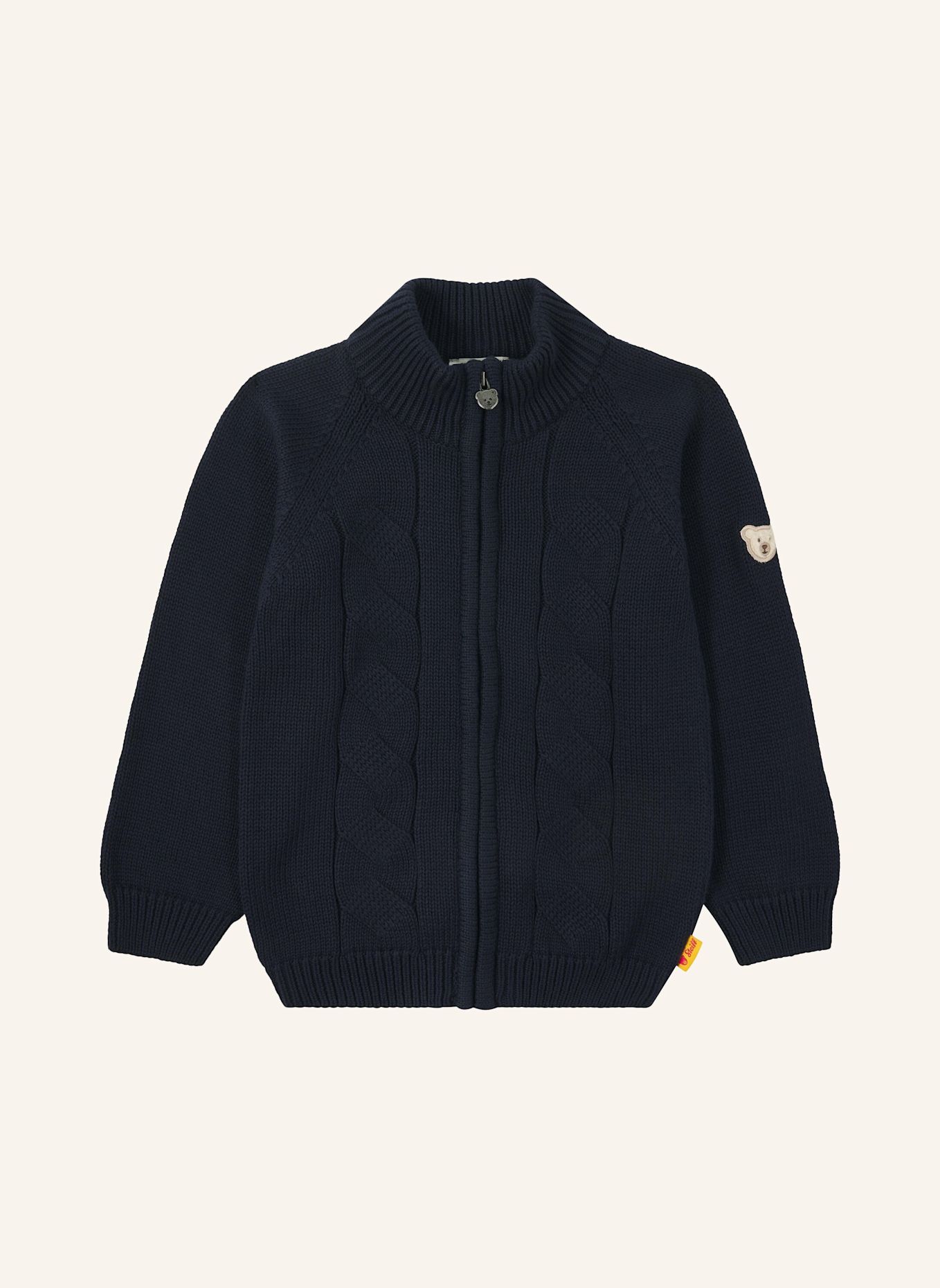 Steiff Strickjacke WINTER ADVENTURE: DUNKELBLAU