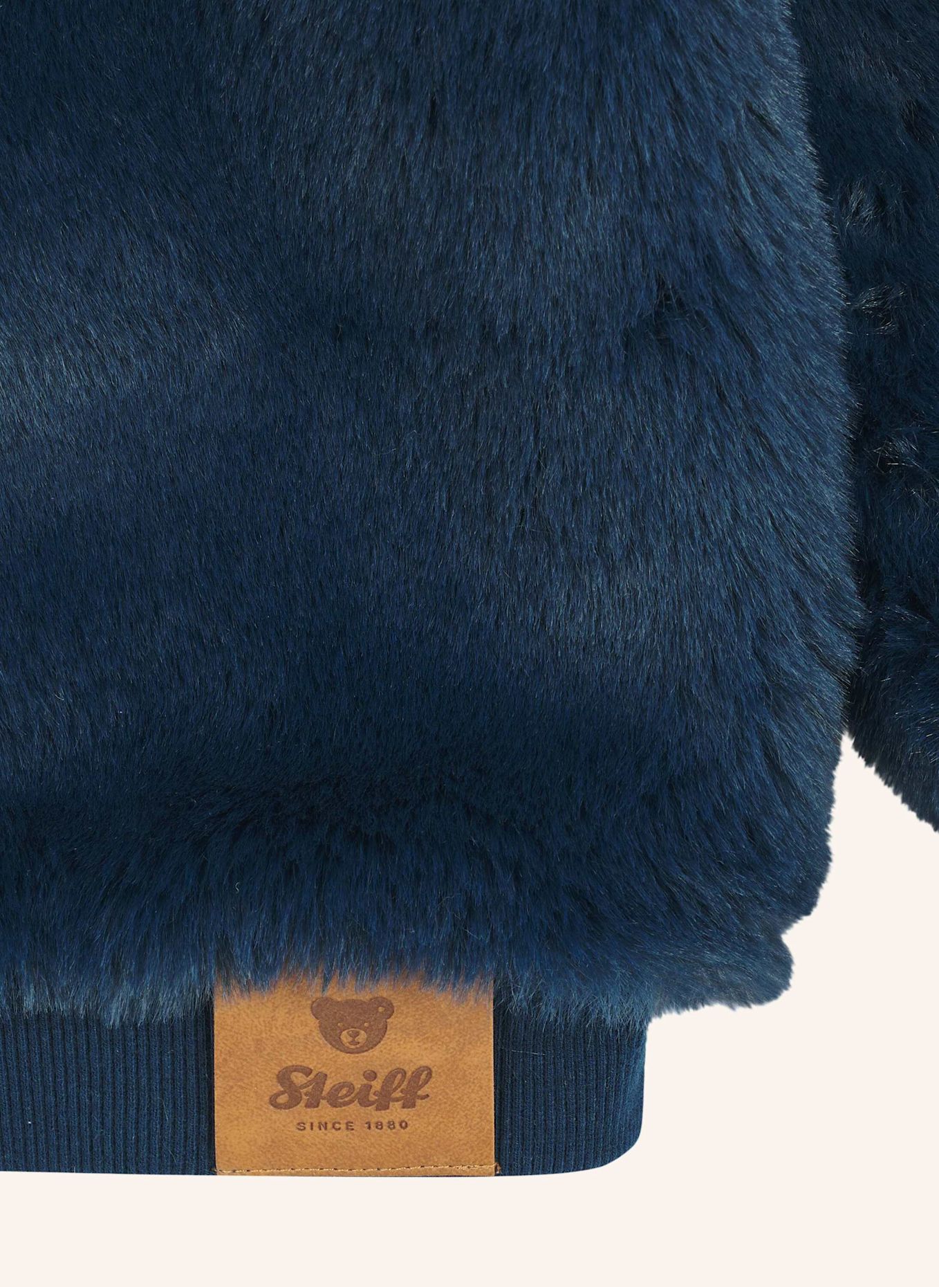 Steiff Jacke WOOF & FLUFF: DUNKELBLAU