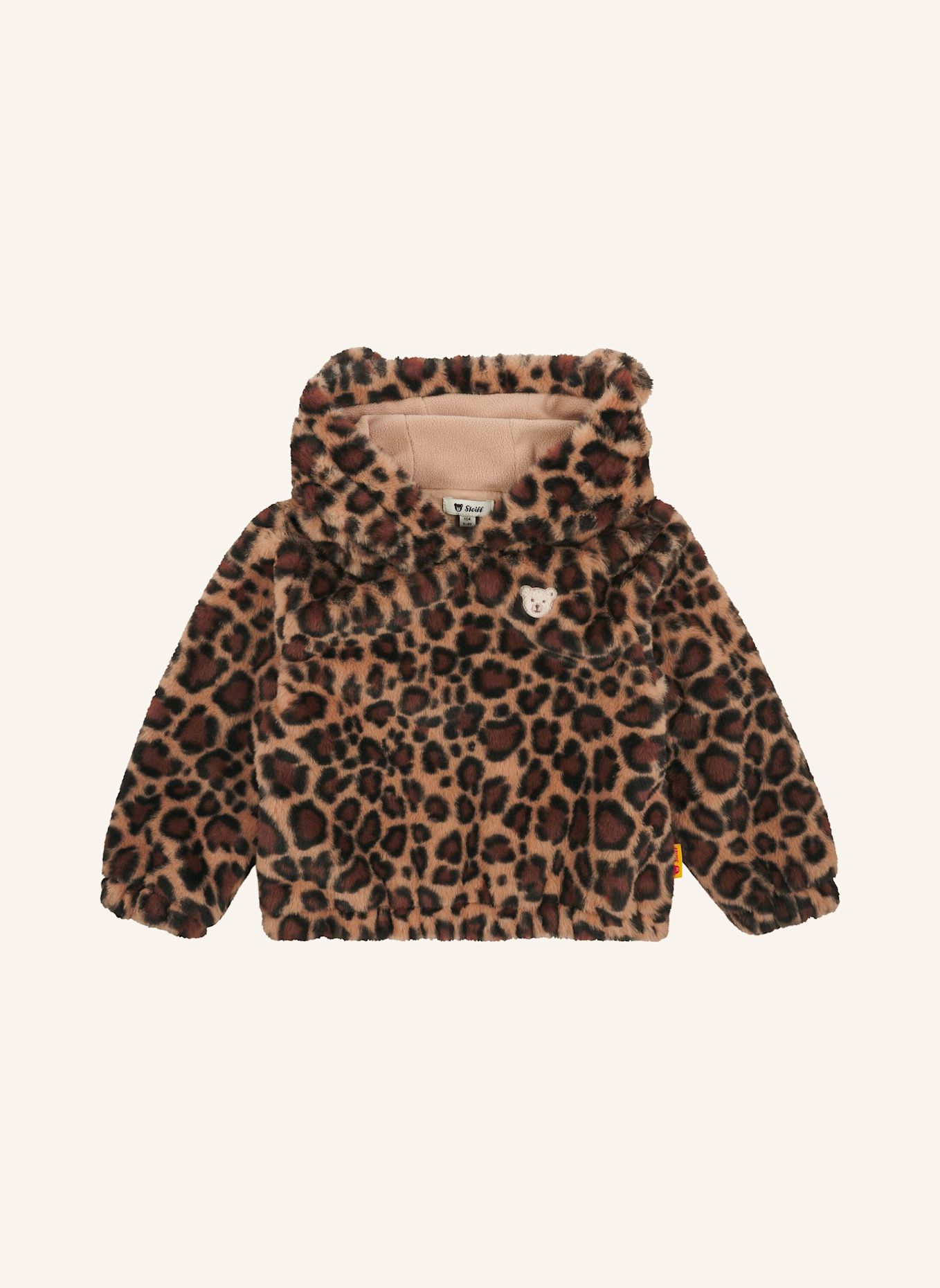 Steiff Sweatshirt WINTER ADVENTURE: BEIGE
