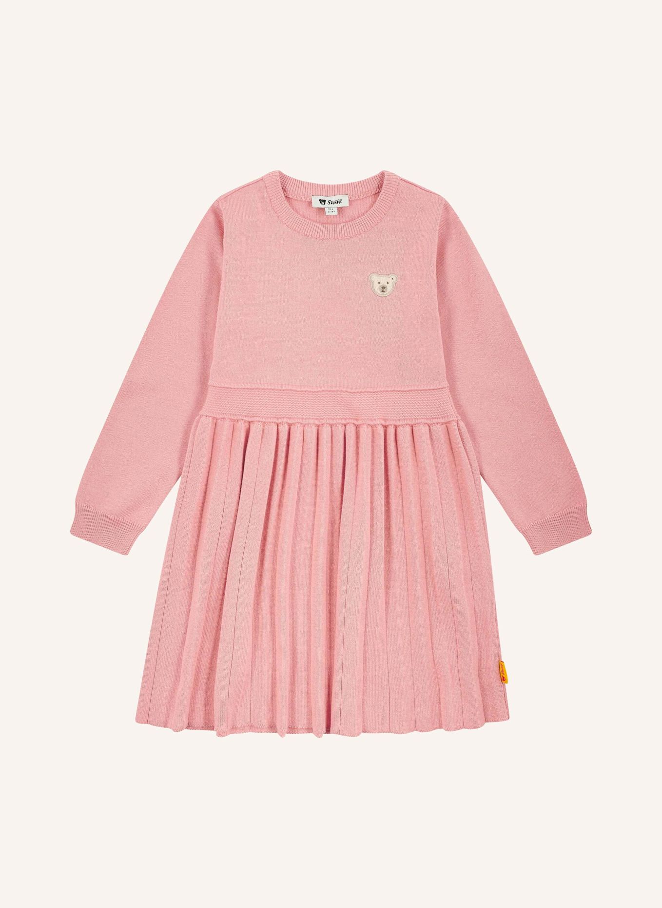 Steiff Strick Kleid FESTIVE LUXE: ROSA