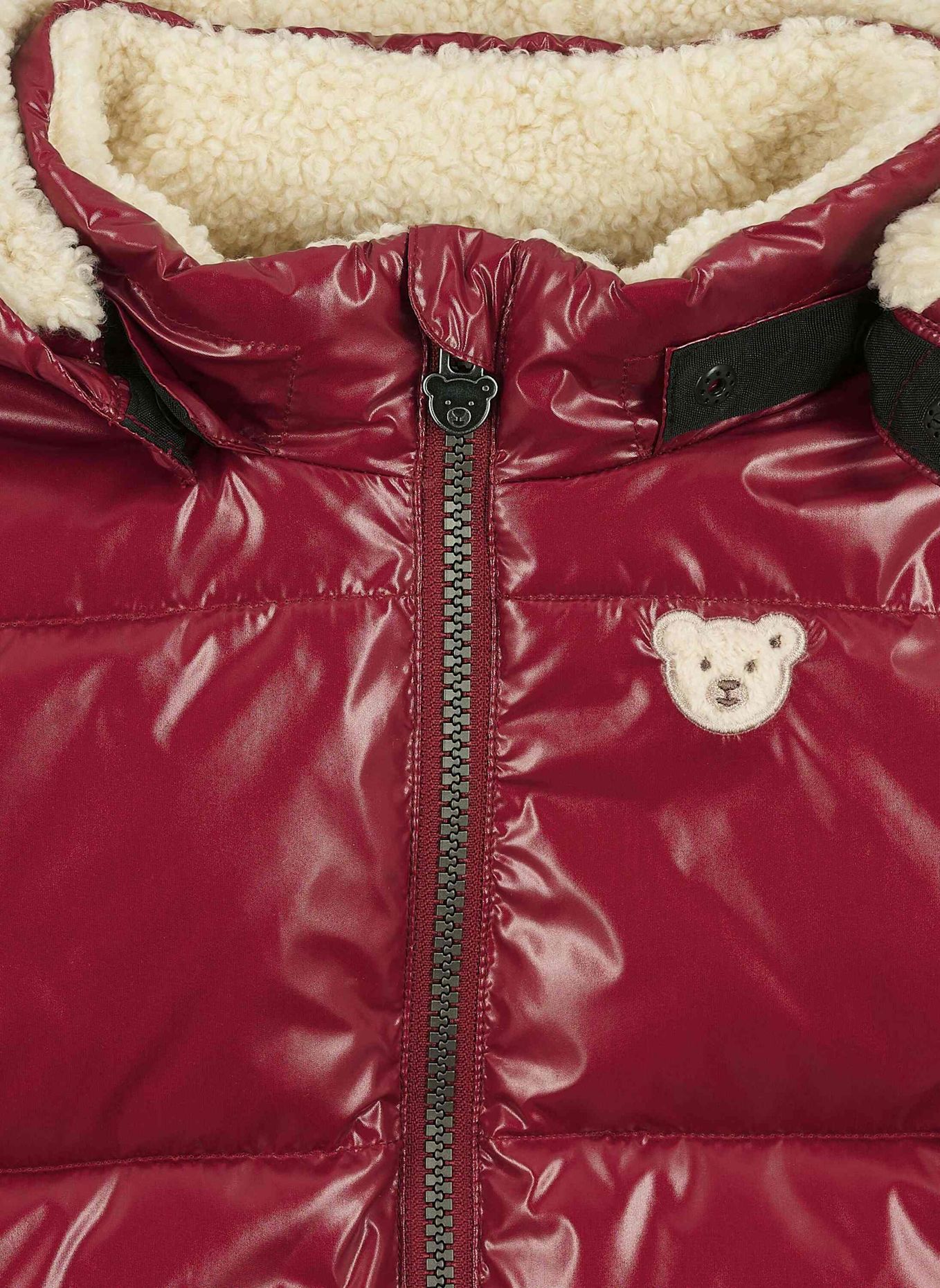 Steiff Jacke FESTIVE LUXE: ROT