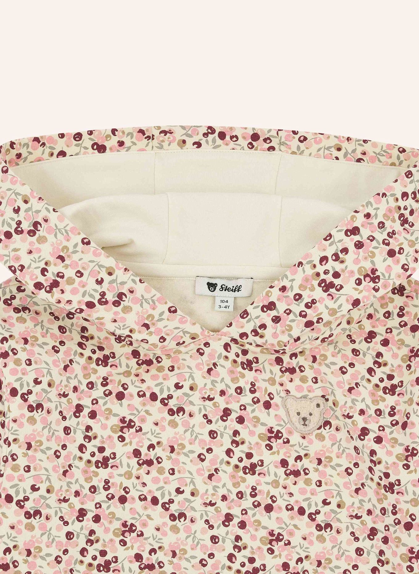 Steiff Sweatshirt FESTIVE LUXE: BEIGE