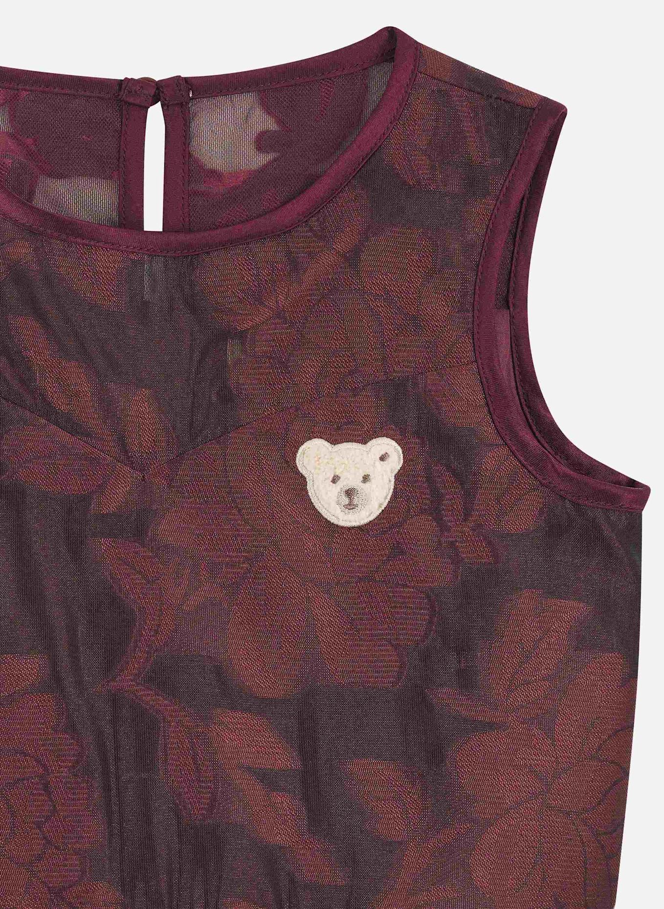 Steiff Kleid FESTIVE LUXE: ROT