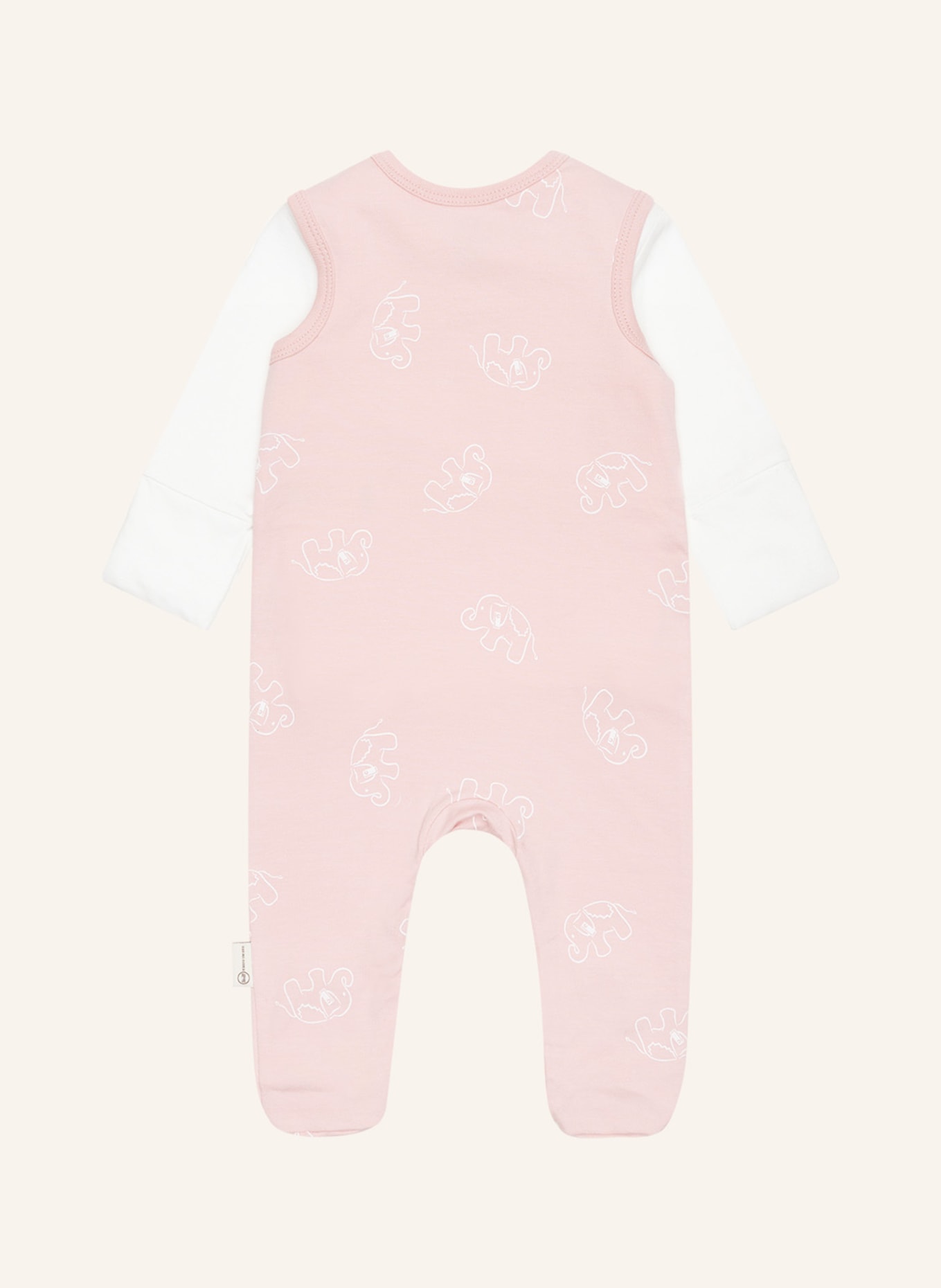 Steiff Set WELLNESS: Strampler und Longsleeve, Farbe: ROSA (Bild 2)