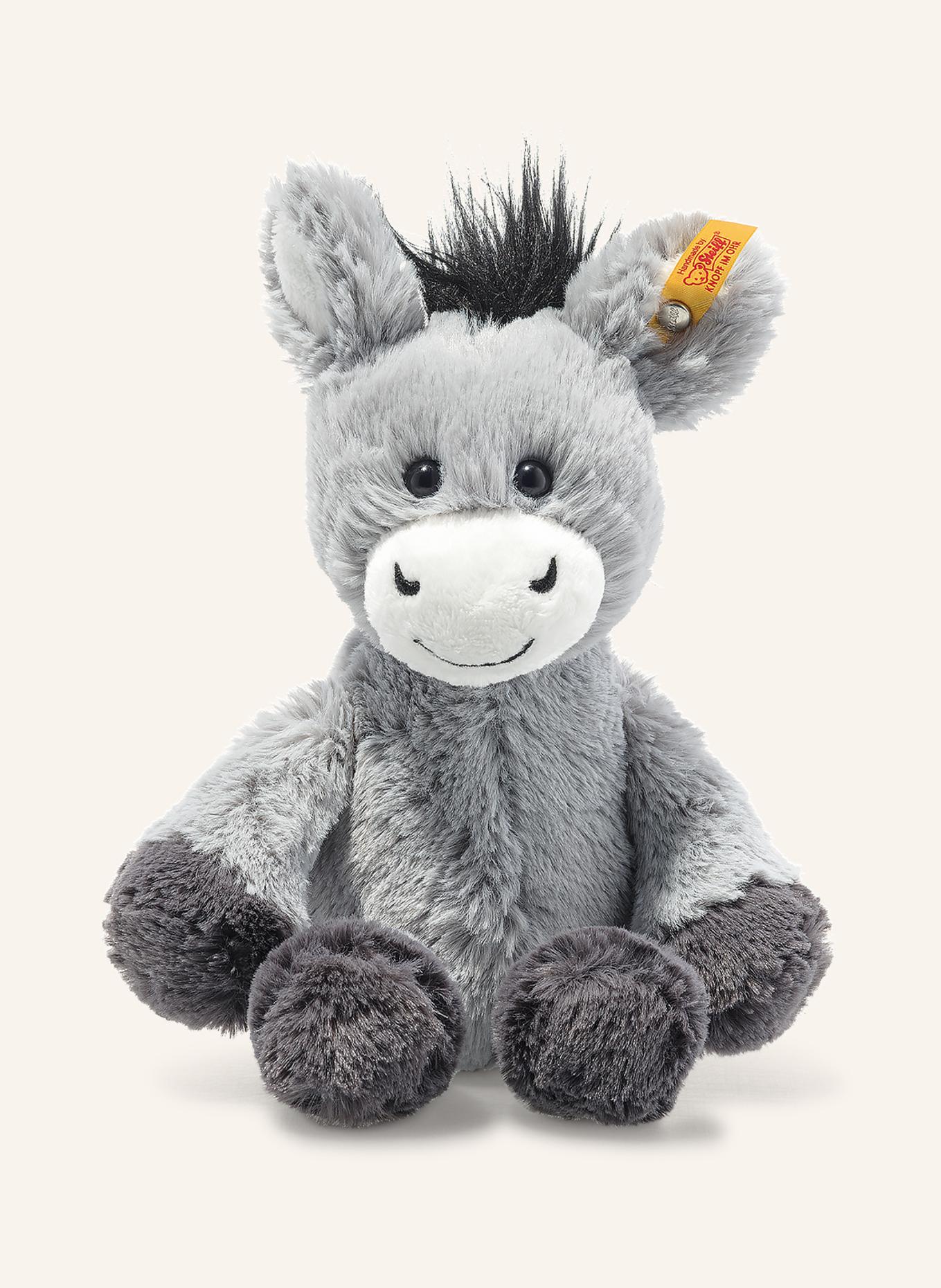 Steiff Kuscheltier DINKIE Esel 20 cm, hellgrau: HELLGRAU
