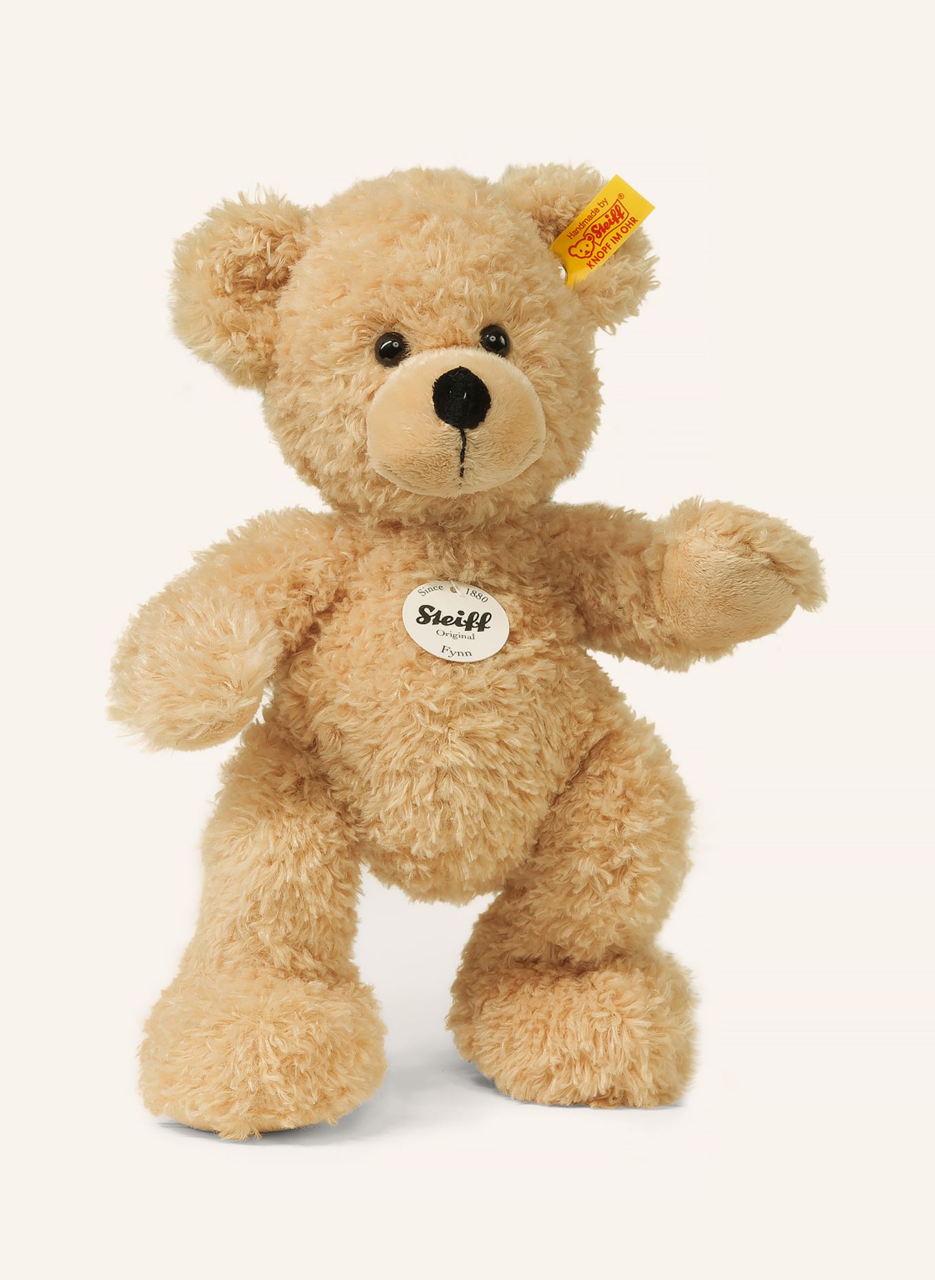 Steiff Kuscheltier Teddybär FYNN 28 cm, beige: BEIGE