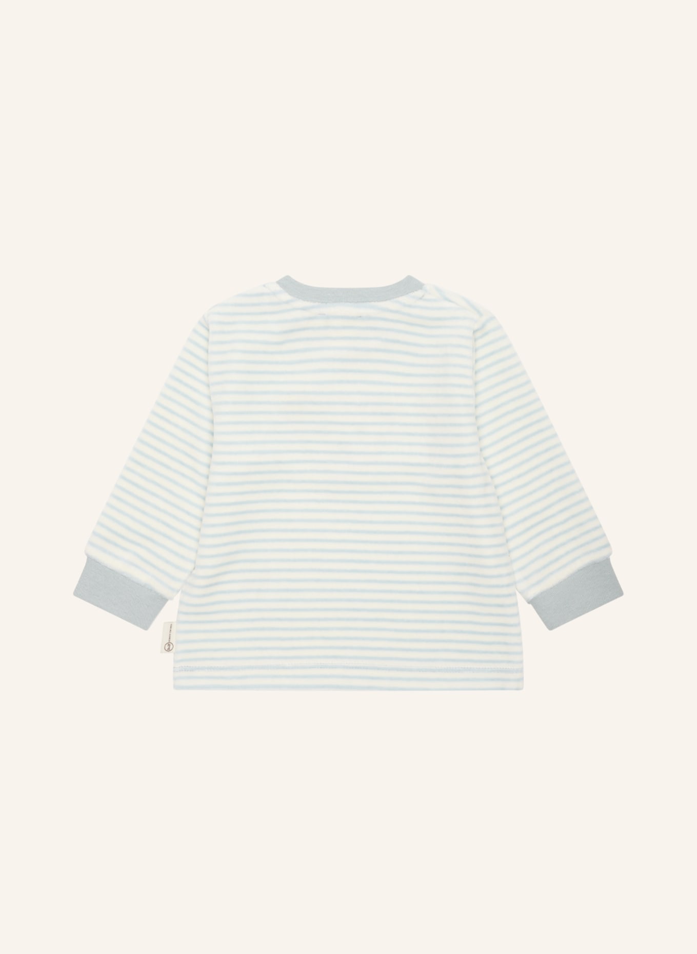 Steiff Sweatshirt WELLNESS, Farbe: BLAU/ GRAU (Bild 2)