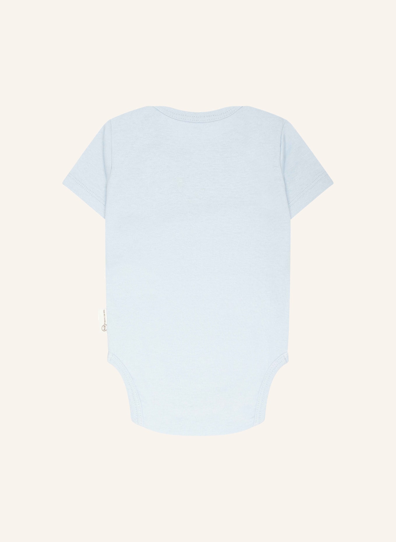 Steiff Body Kurzarm BABY WELLNESS, Farbe: BLAU/ GRAU (Bild 2)