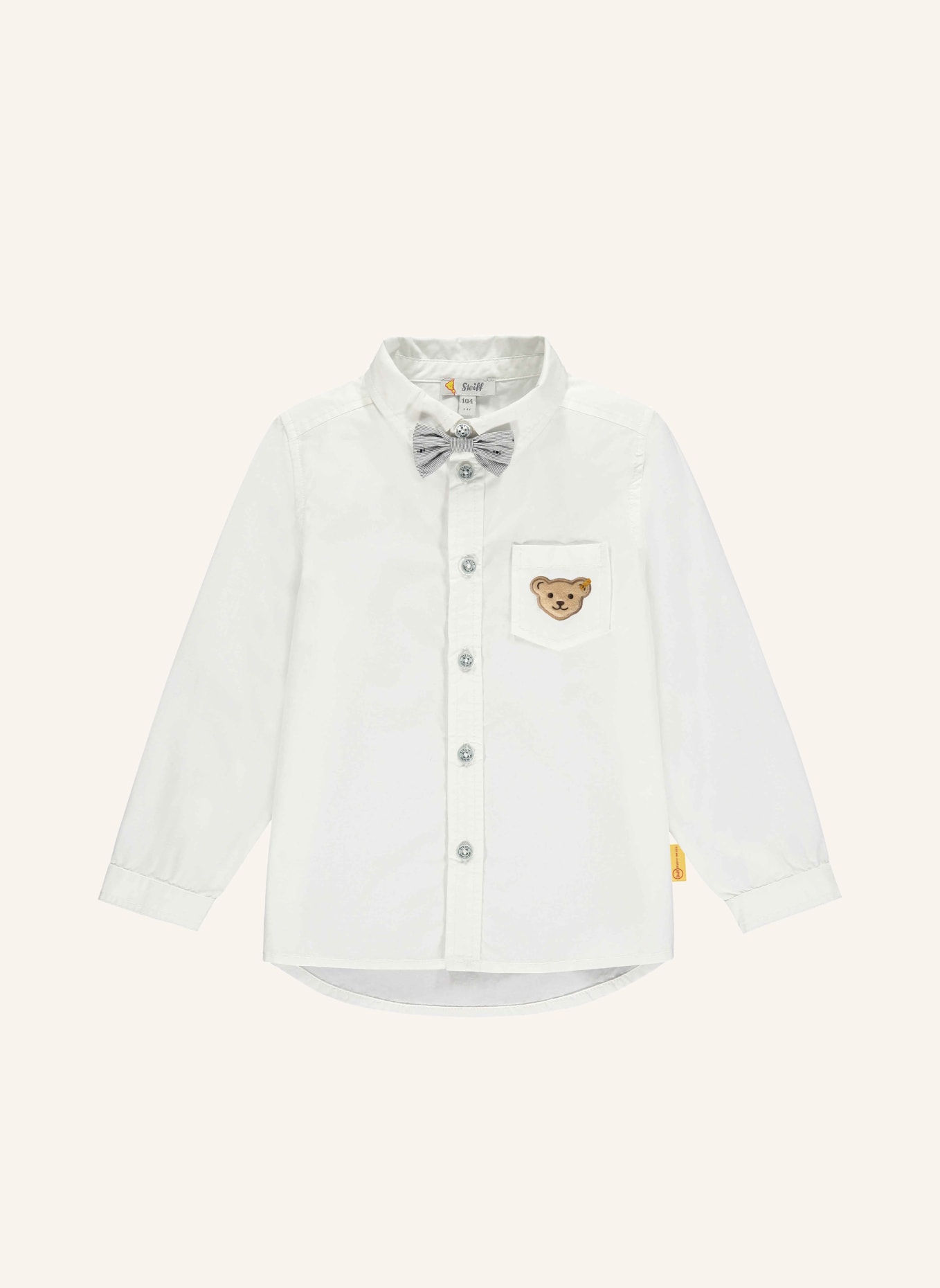 Steiff Langarm Hemd SPECIAL DAY: WEISS