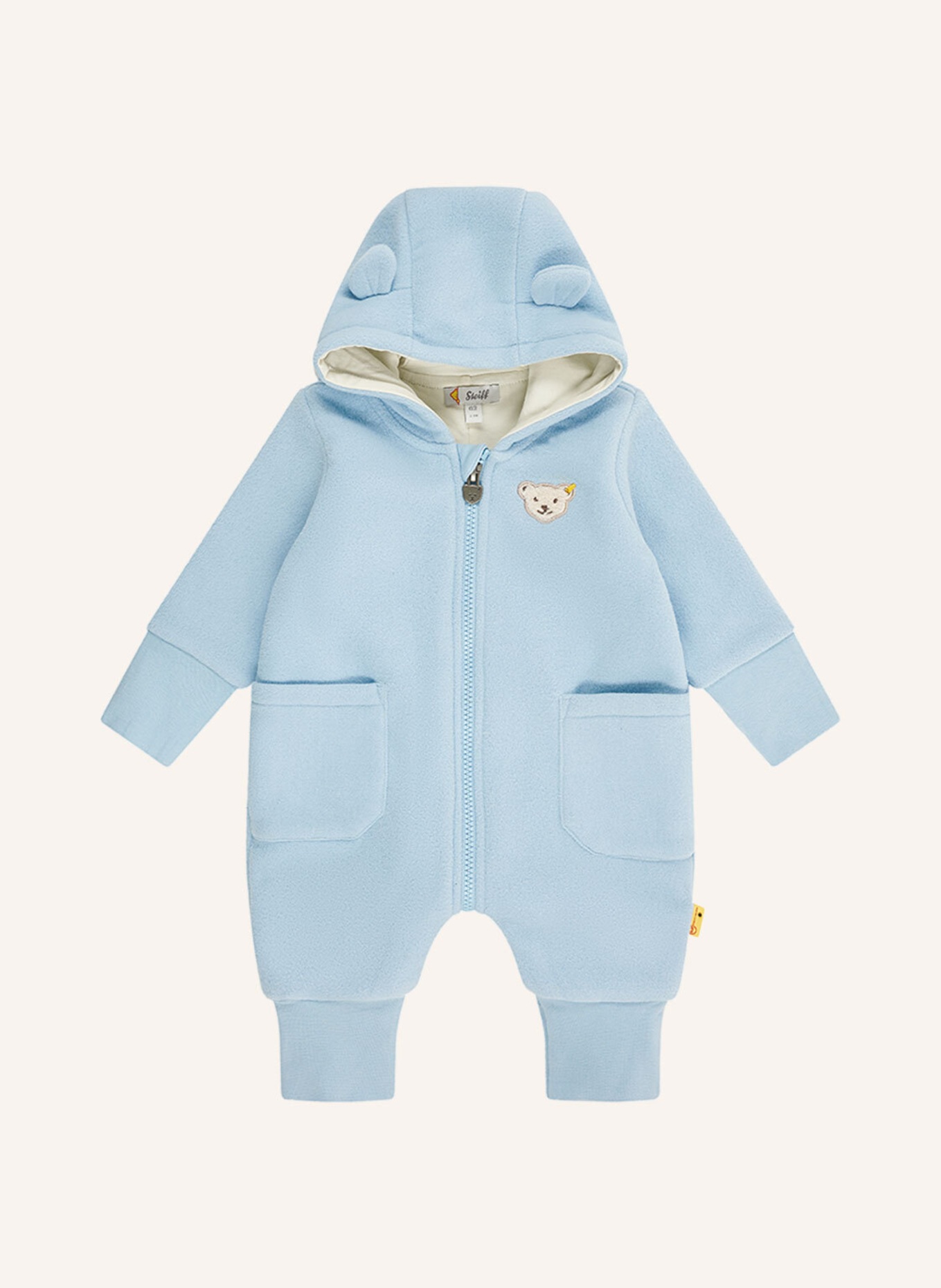 Steiff Strampler  BABY WELLNESS, Farbe: BLAU (Bild 1)