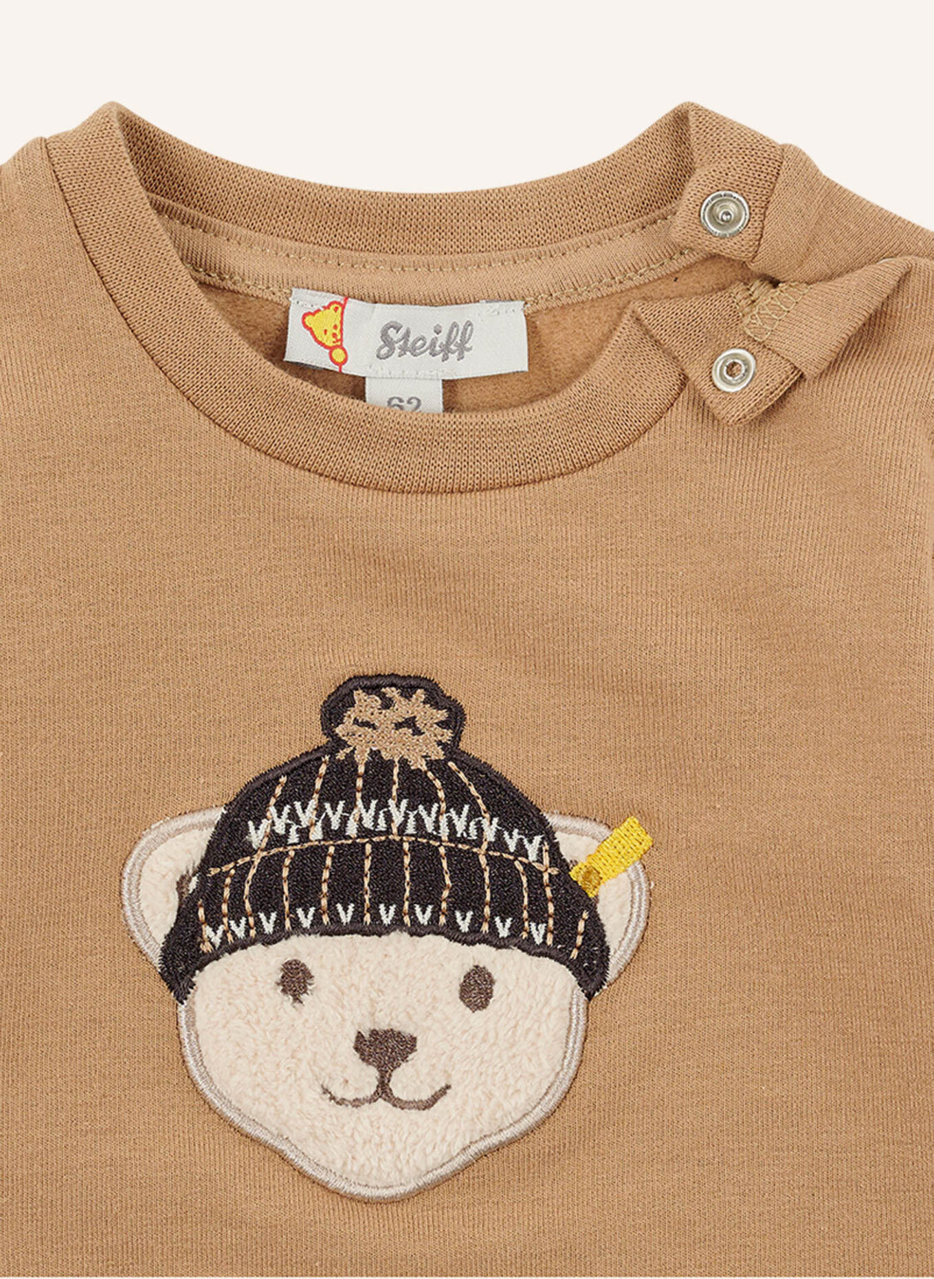 Steiff Sweatshirt WINTER SPIRIT, Farbe: BRAUN (Bild 3)