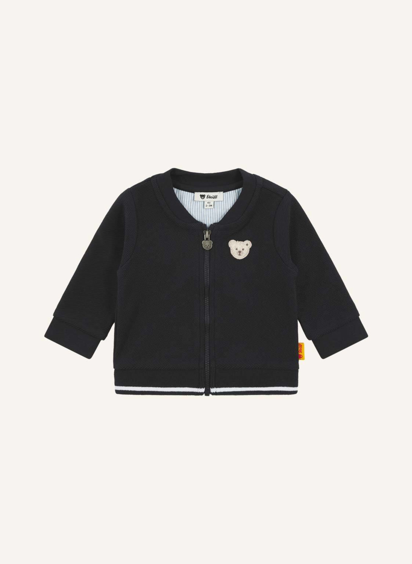 Steiff Sweatjacke Felpa Bimbo - Blu Chambray