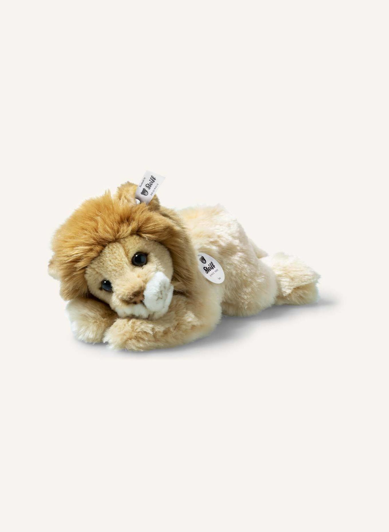 Steiff Kuscheltier LEO Löwe 22 cm, beige: BEIGE