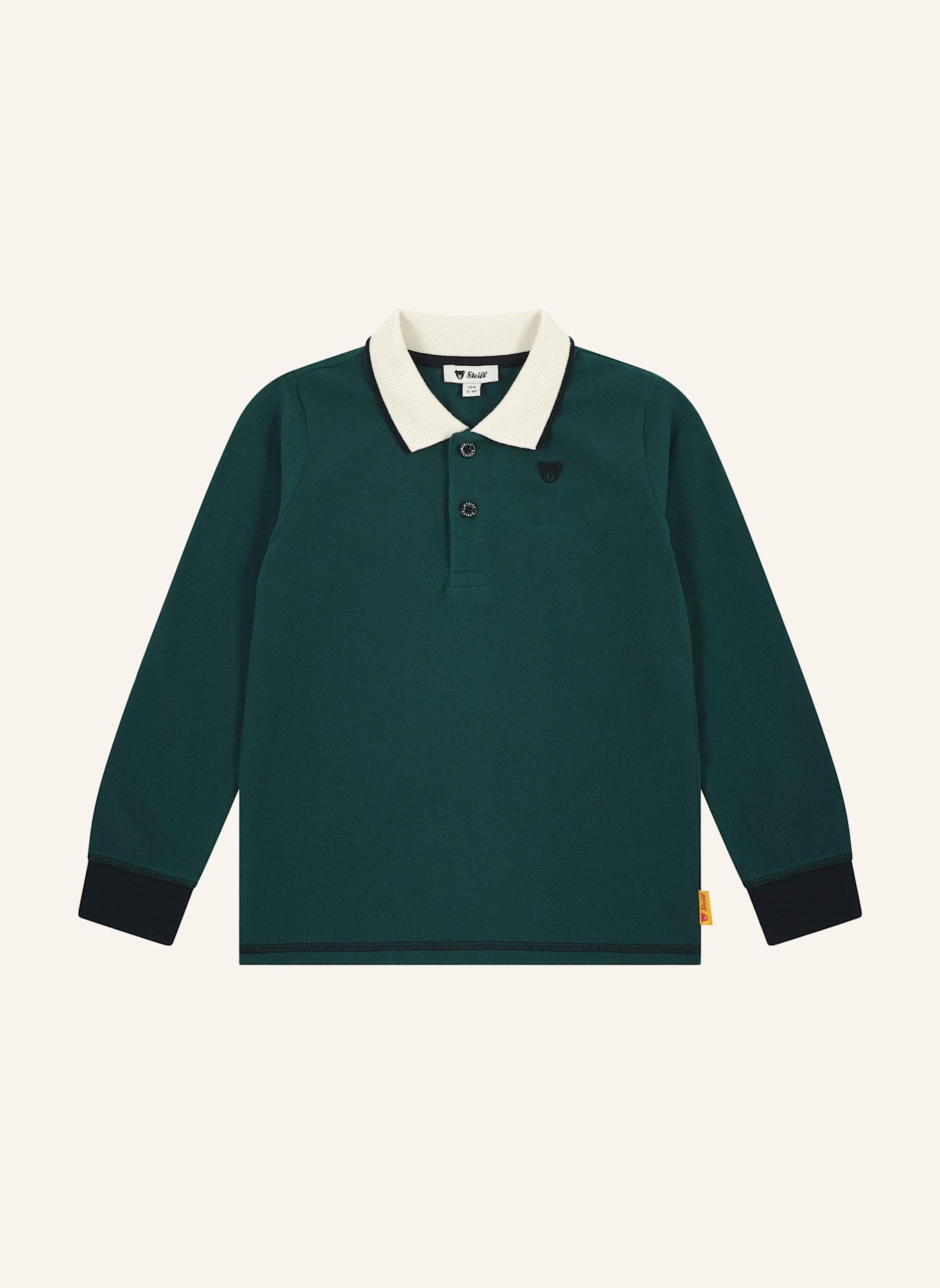 Steiff Poloshirt  CELEBRATION: DUNKELGRÜN