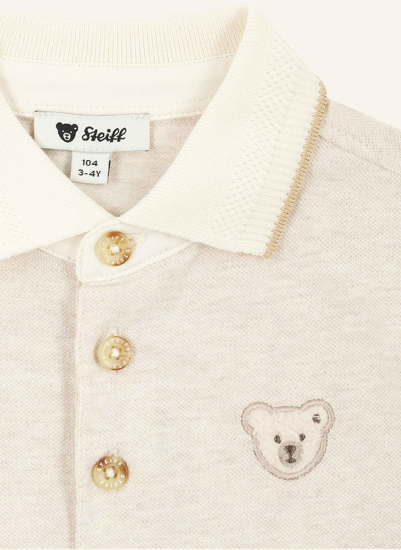 Steiff Poloshirt  WOODLAND: BEIGE