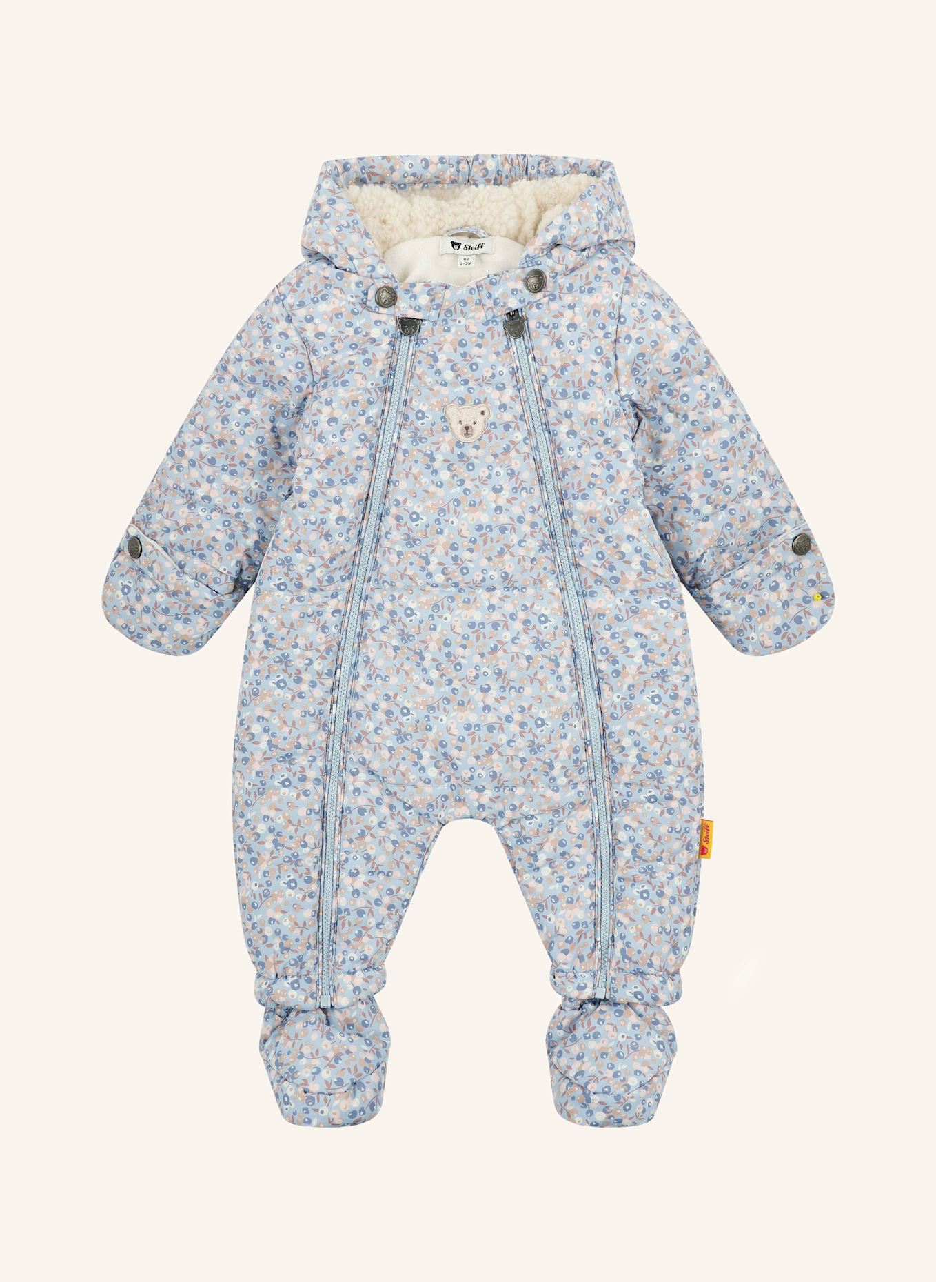 Steiff Schneeanzug NORDICLAND: HELLBLAU/ BLAU