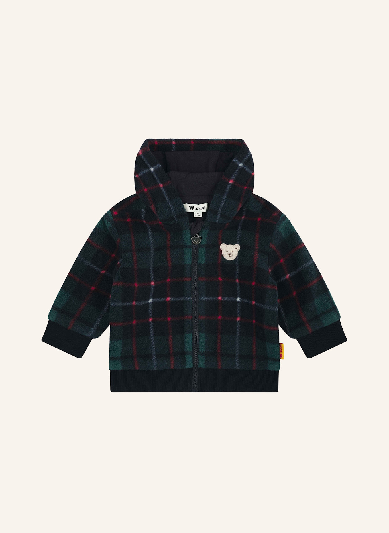 Steiff Fleecejacke CELEBRATION: DUNKELBLAU