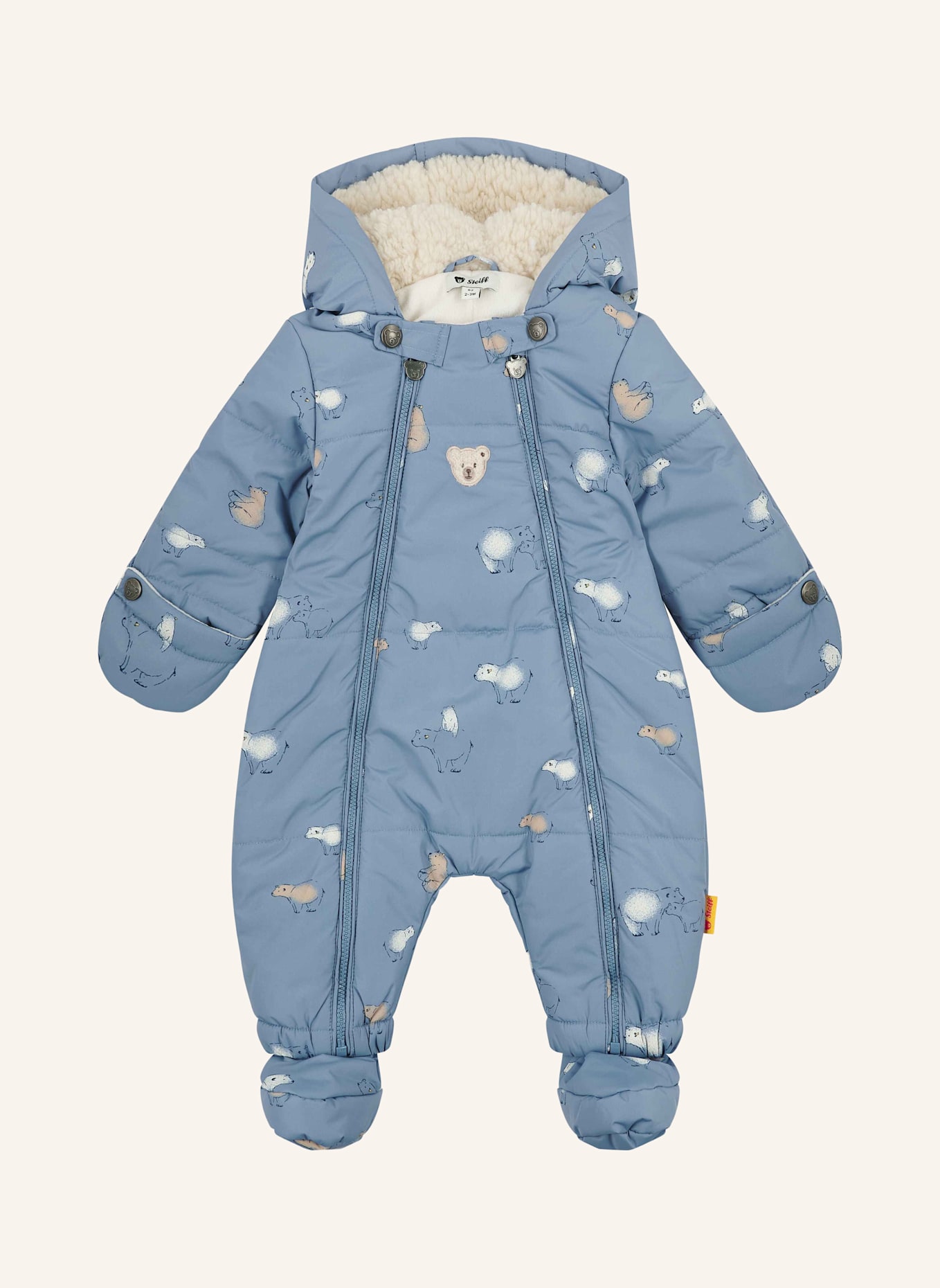 Steiff Schneeanzug NORDICLAND: HELLBLAU