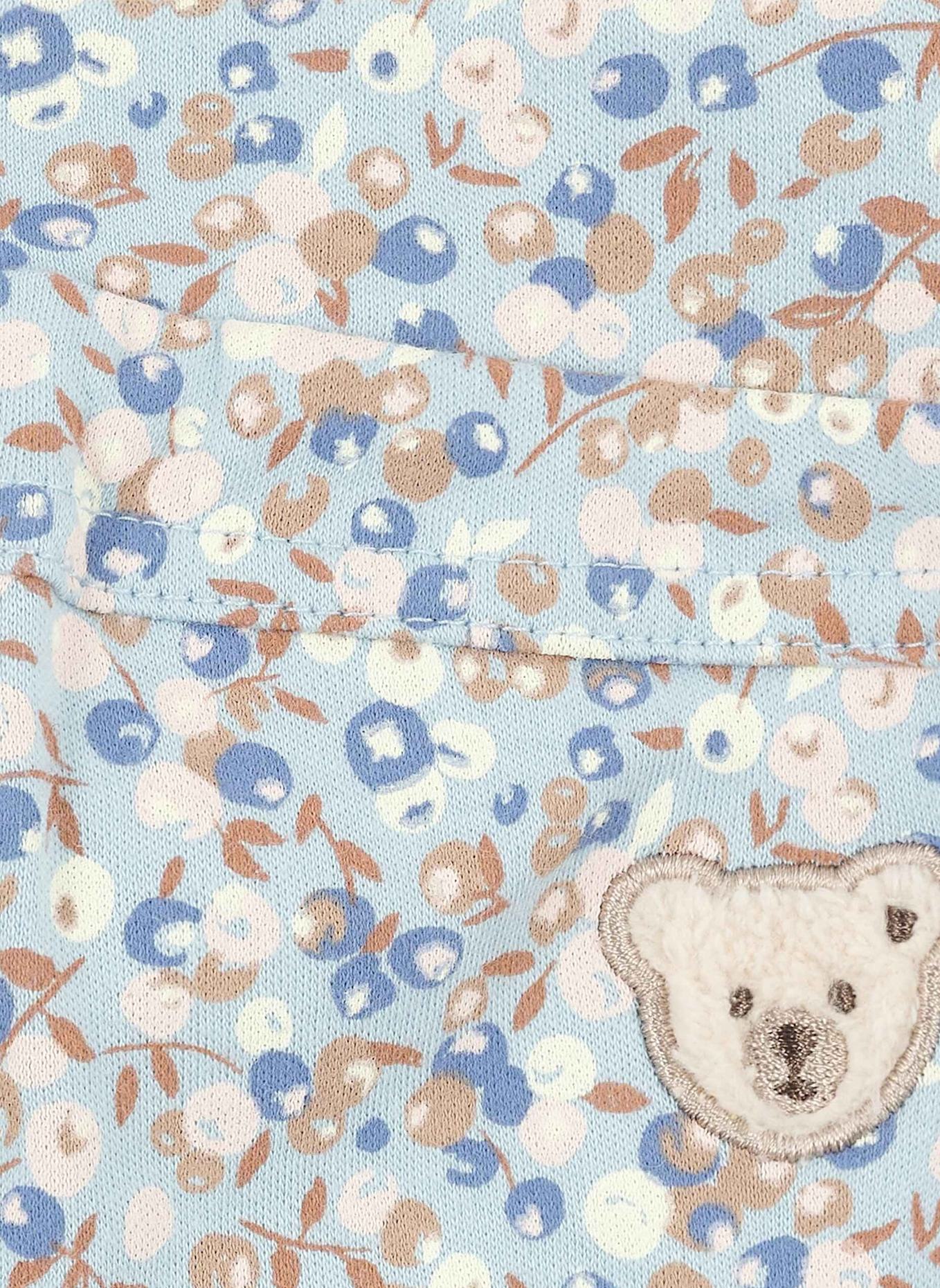 Steiff Hose NORDICLAND: HELLBLAU/ BLAU