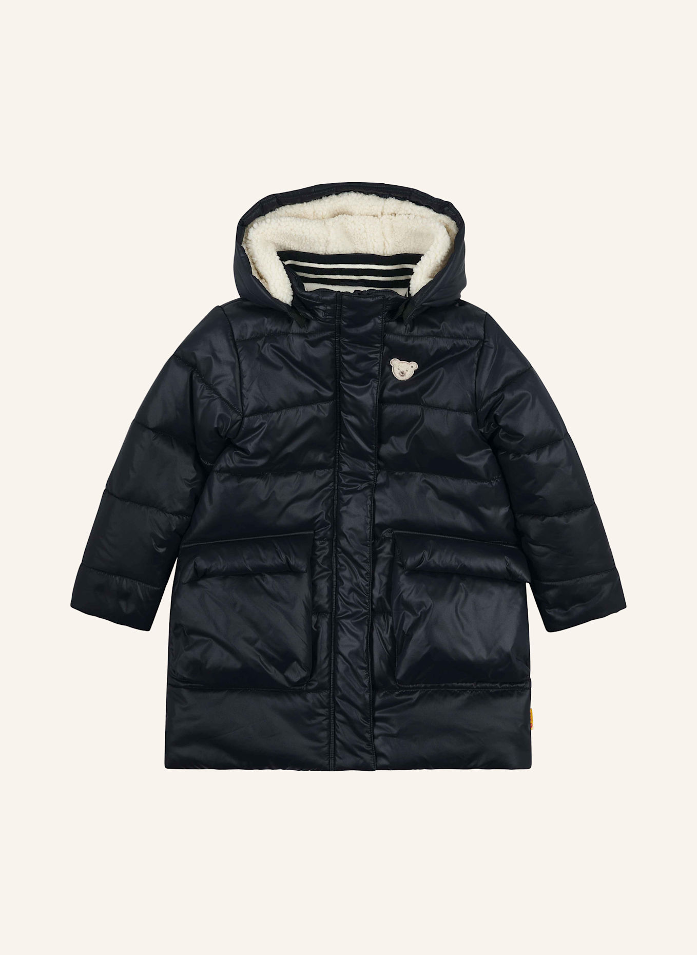 Steiff Mantel CELEBRATION: DUNKELBLAU