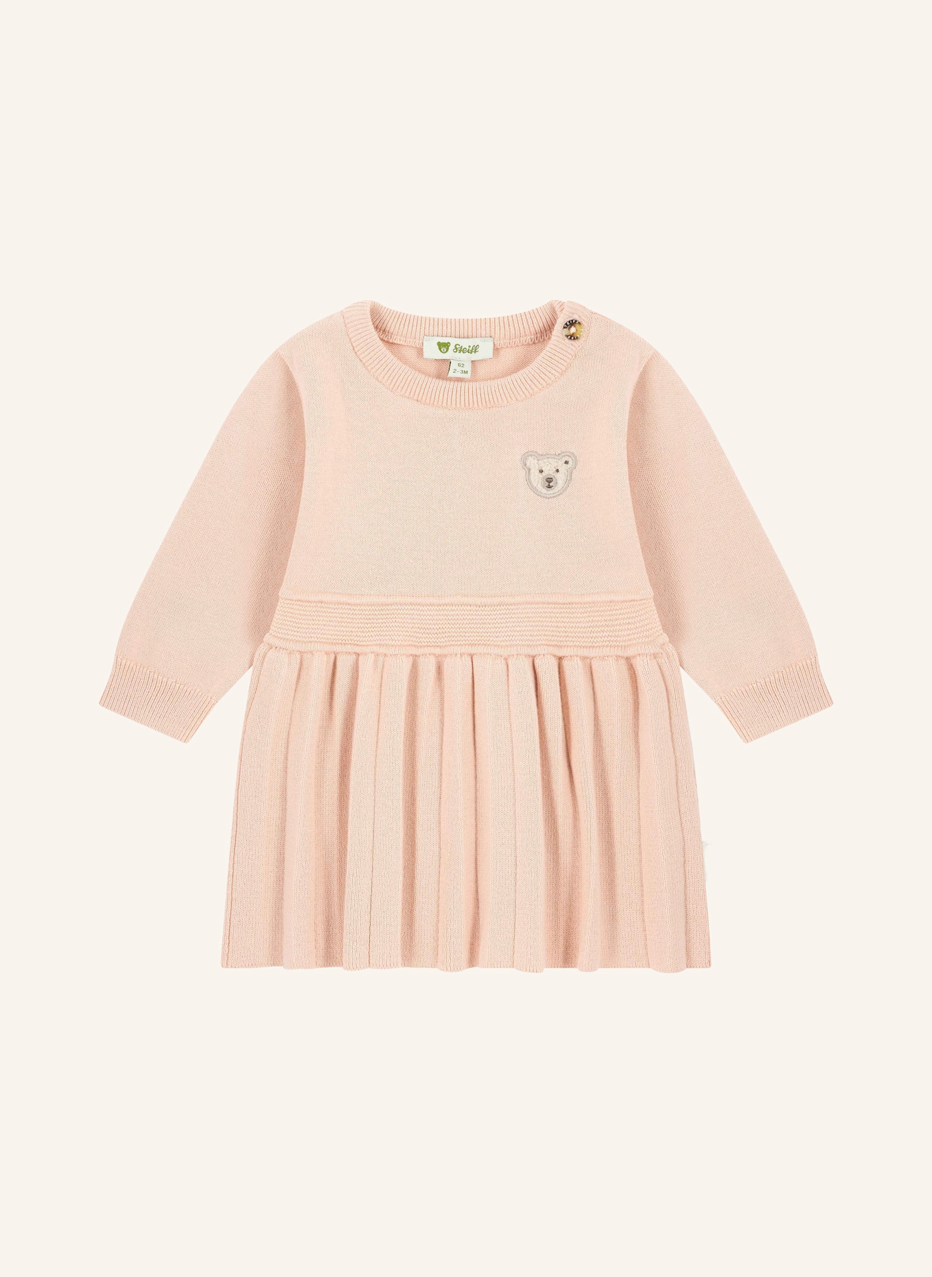 Steiff Strick Kleid WOODLAND: ROSA