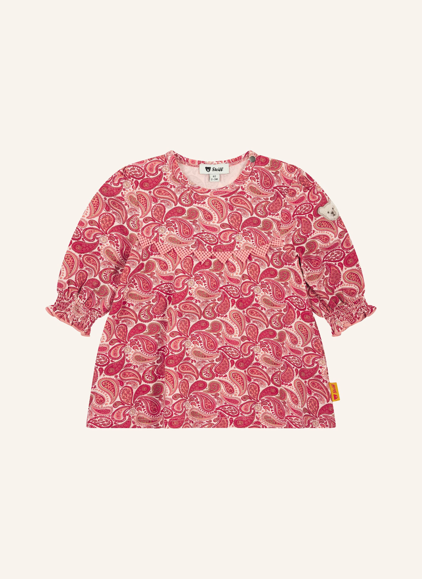 Steiff Kleid  WOODLAND: ROT