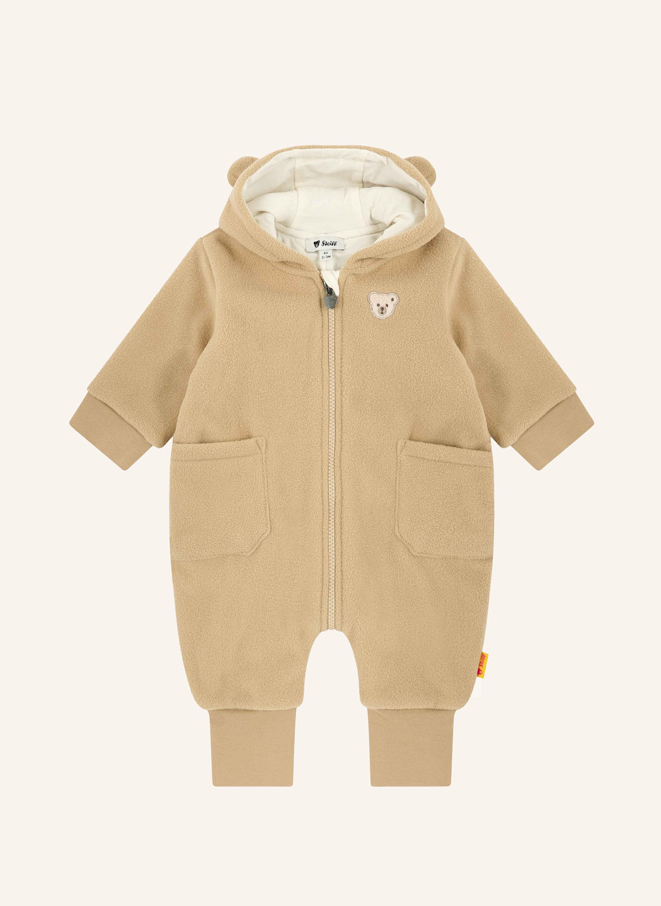 Steiff Strampler  BABY WELLNESS: BEIGE