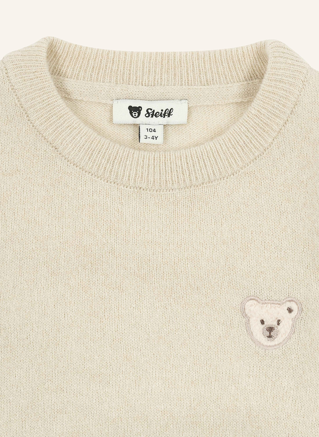Steiff Pullover WOODLAND: BEIGE