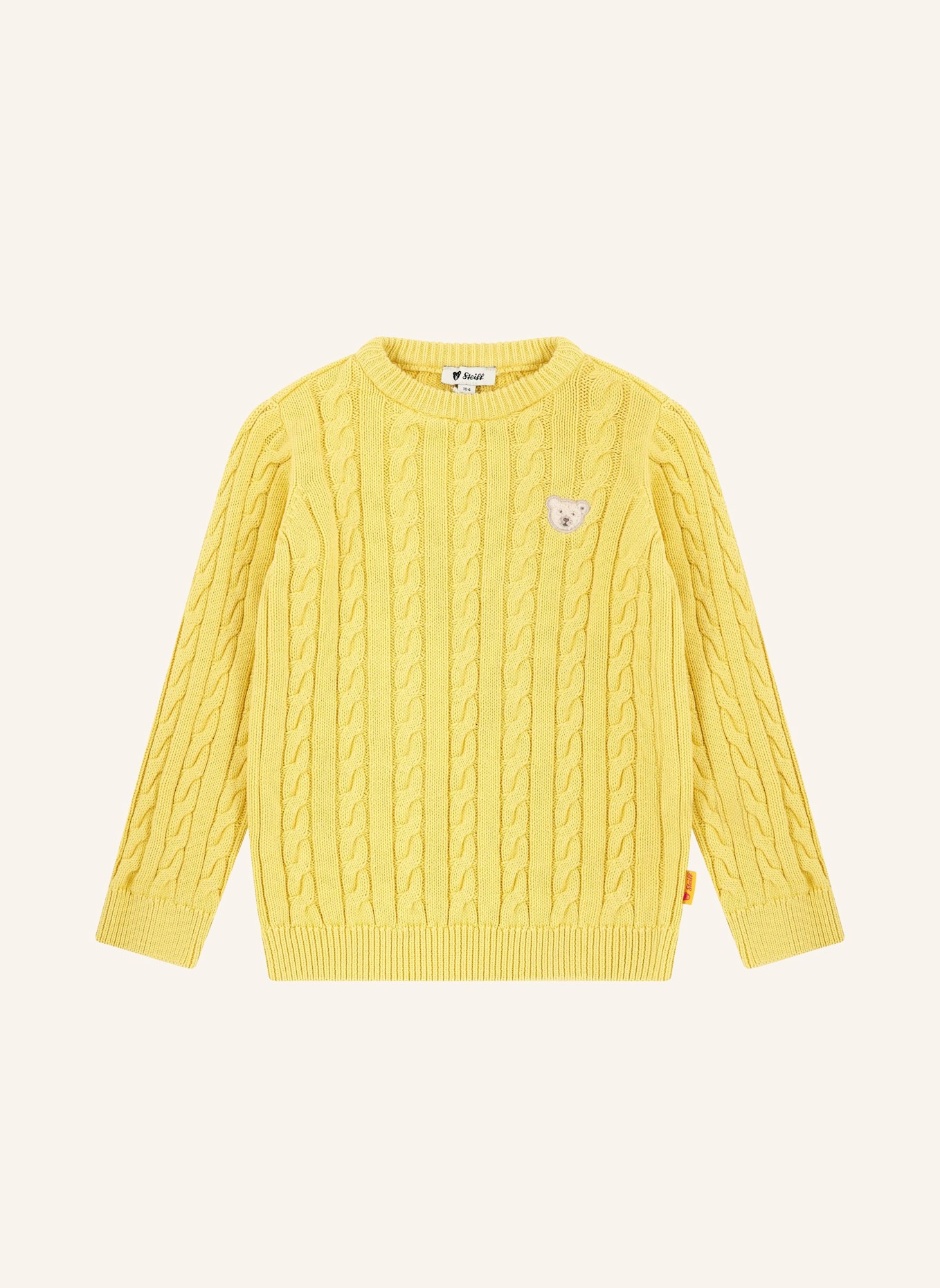 Steiff Pullover WOODLAND: GELB