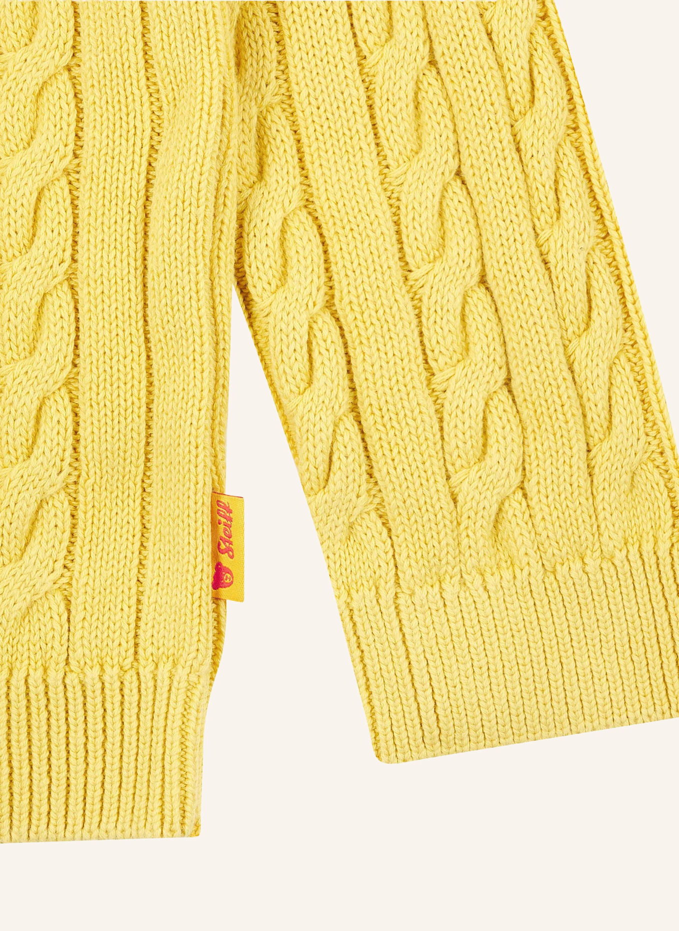 Steiff Pullover WOODLAND: GELB