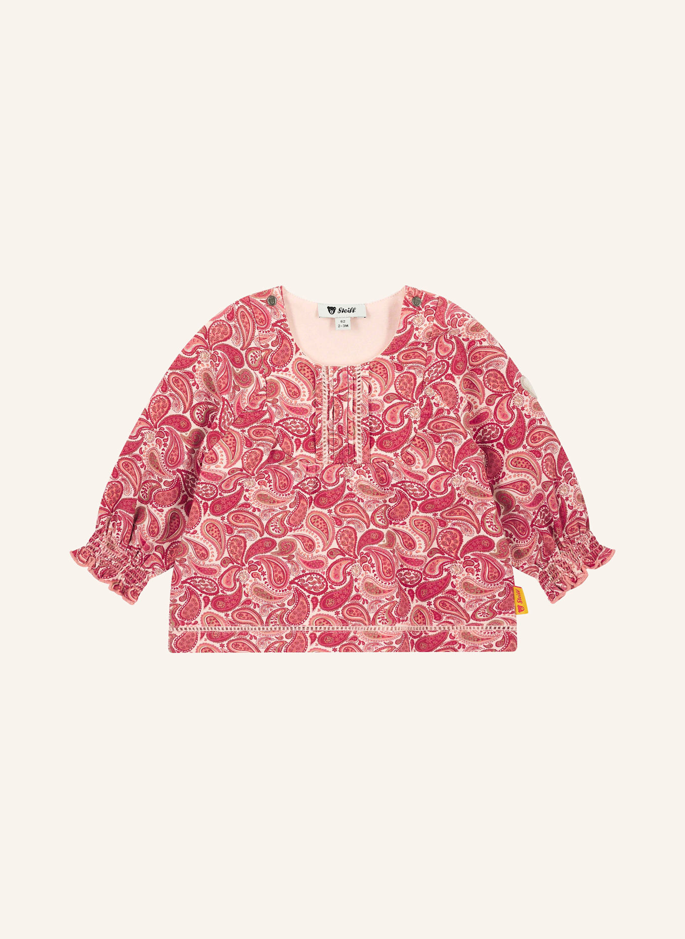 Steiff Bluse  WOODLAND: ROT