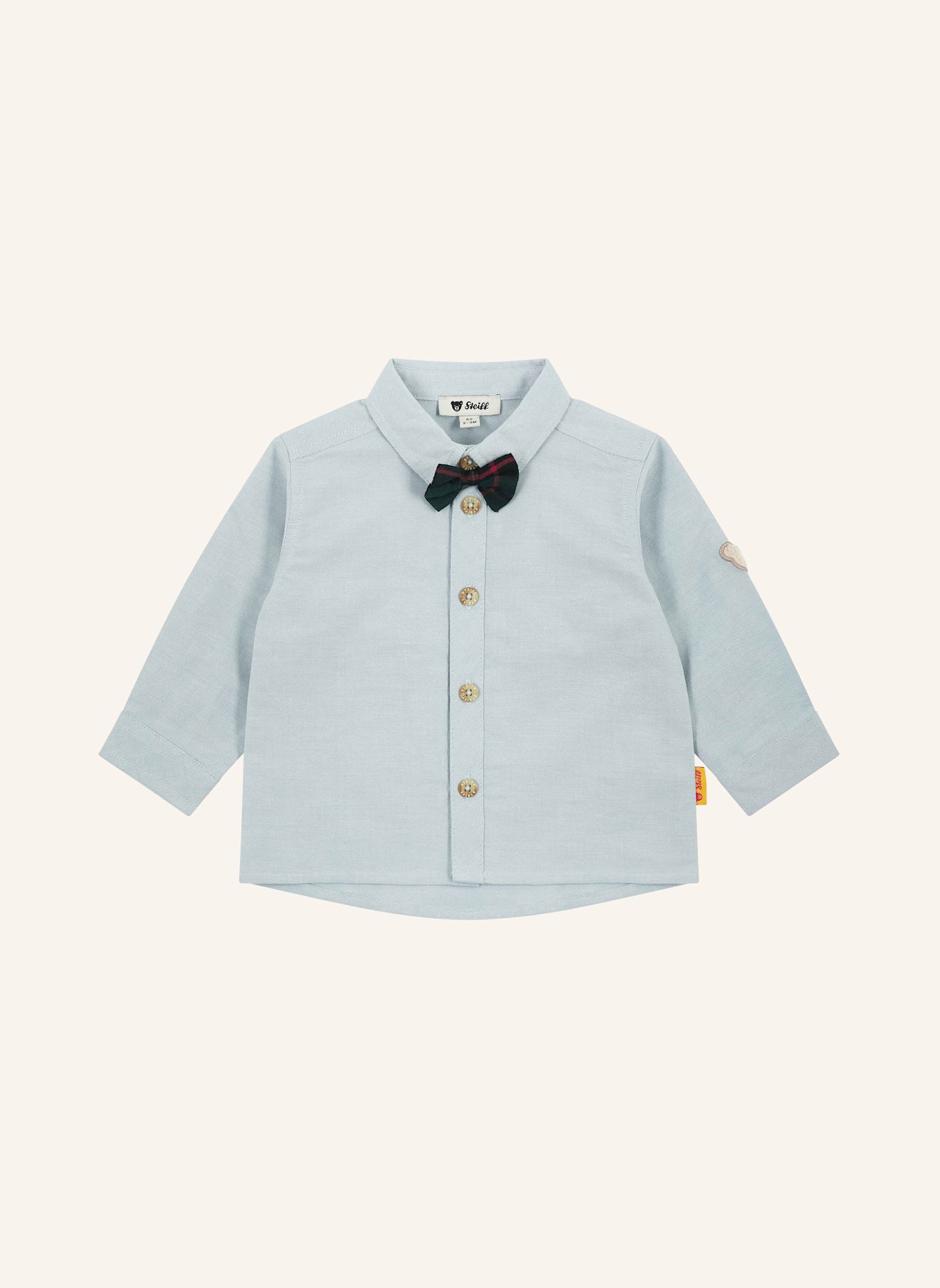 Steiff Hemd  CELEBRATION: BLAU/ GRAU