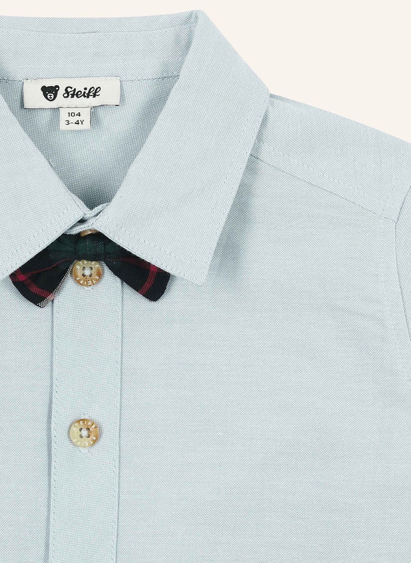 Steiff Hemd  CELEBRATION: BLAU/ GRAU