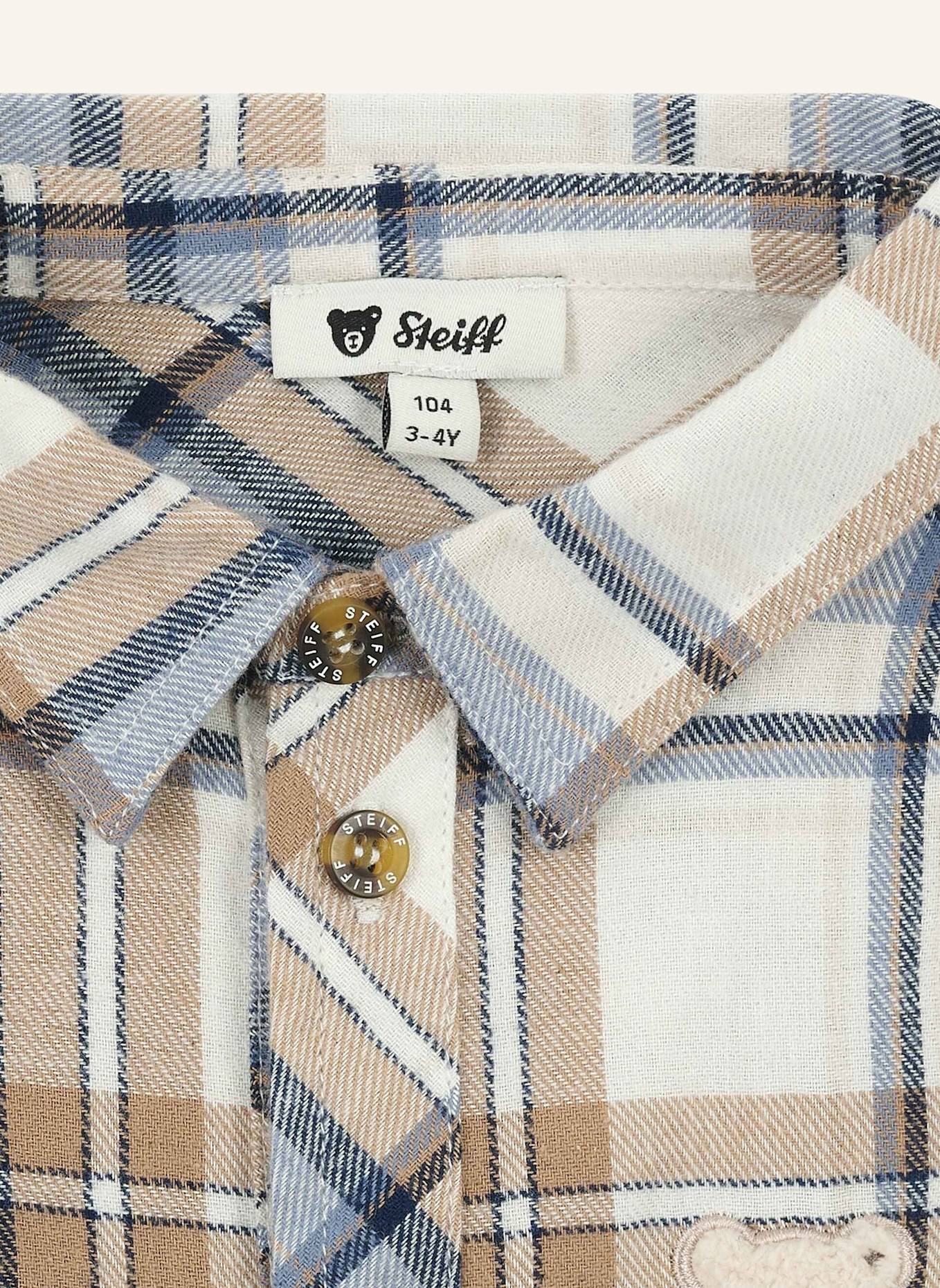 Steiff Hemd  NORDICLAND: HELLBLAU