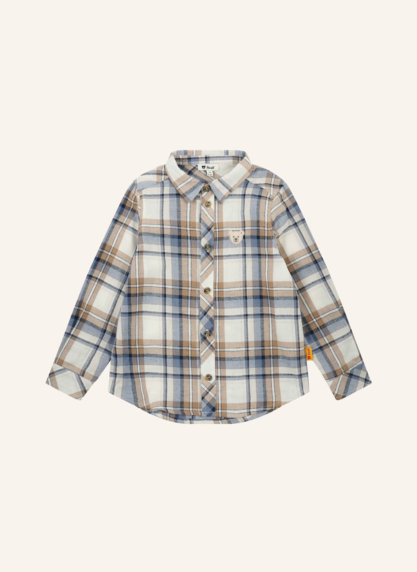 Steiff Hemd  NORDICLAND: HELLBLAU