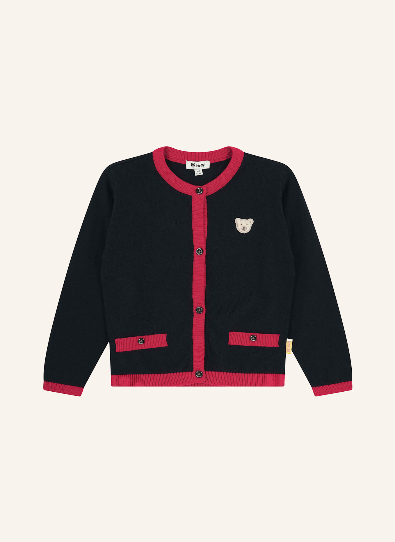 Steiff Strickjacke CELEBRATION: DUNKELBLAU