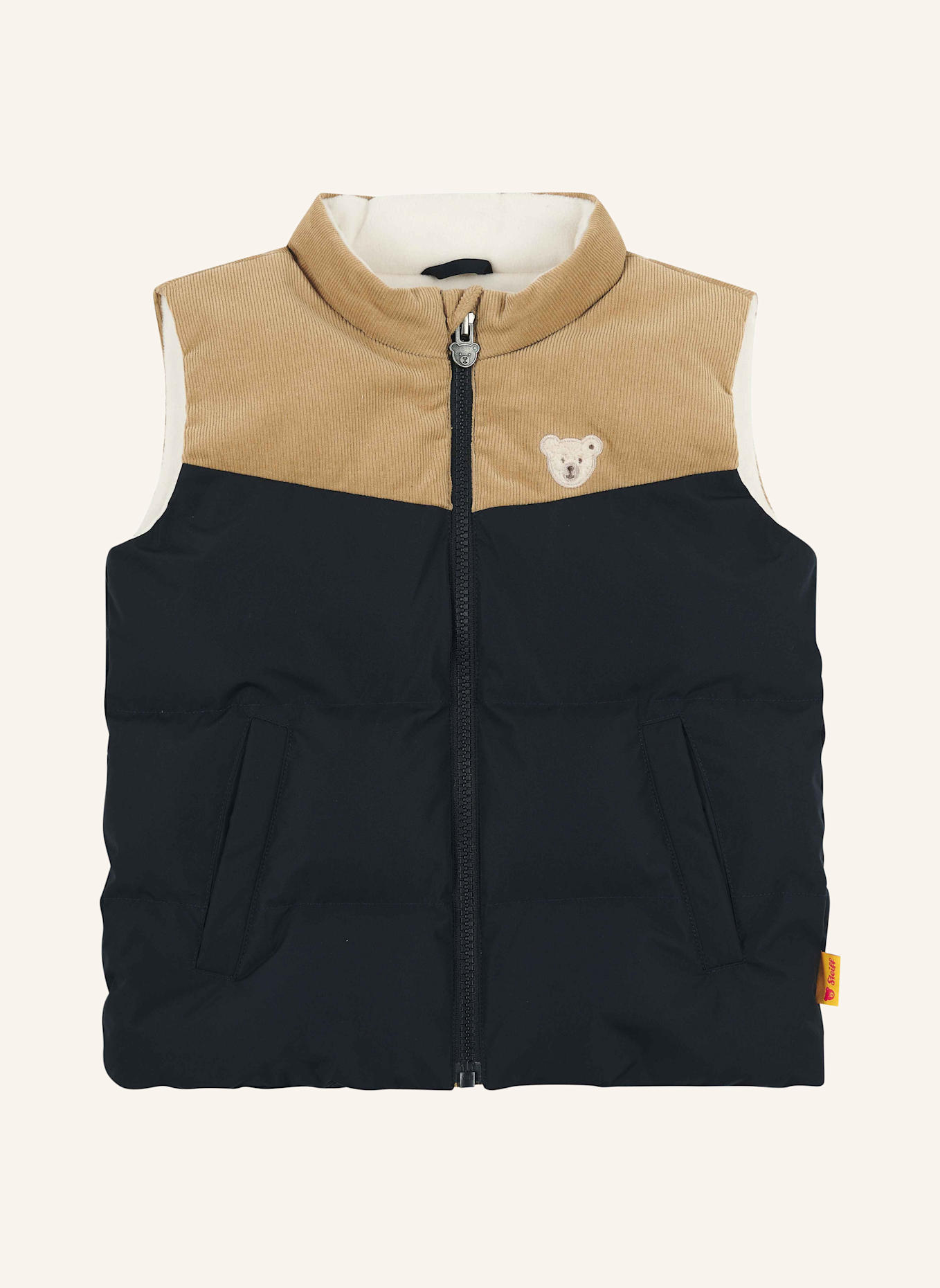 Steiff Weste NORDICLAND: DUNKELBLAU