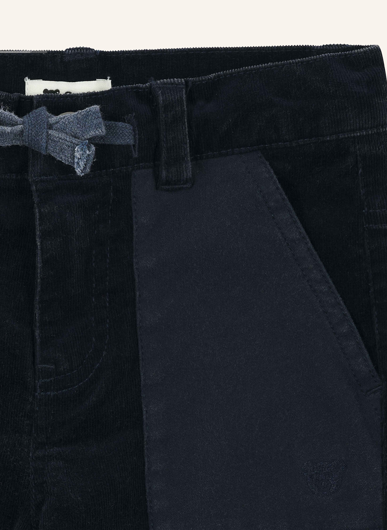 Steiff Cordhose WOODLAND: DUNKELBLAU