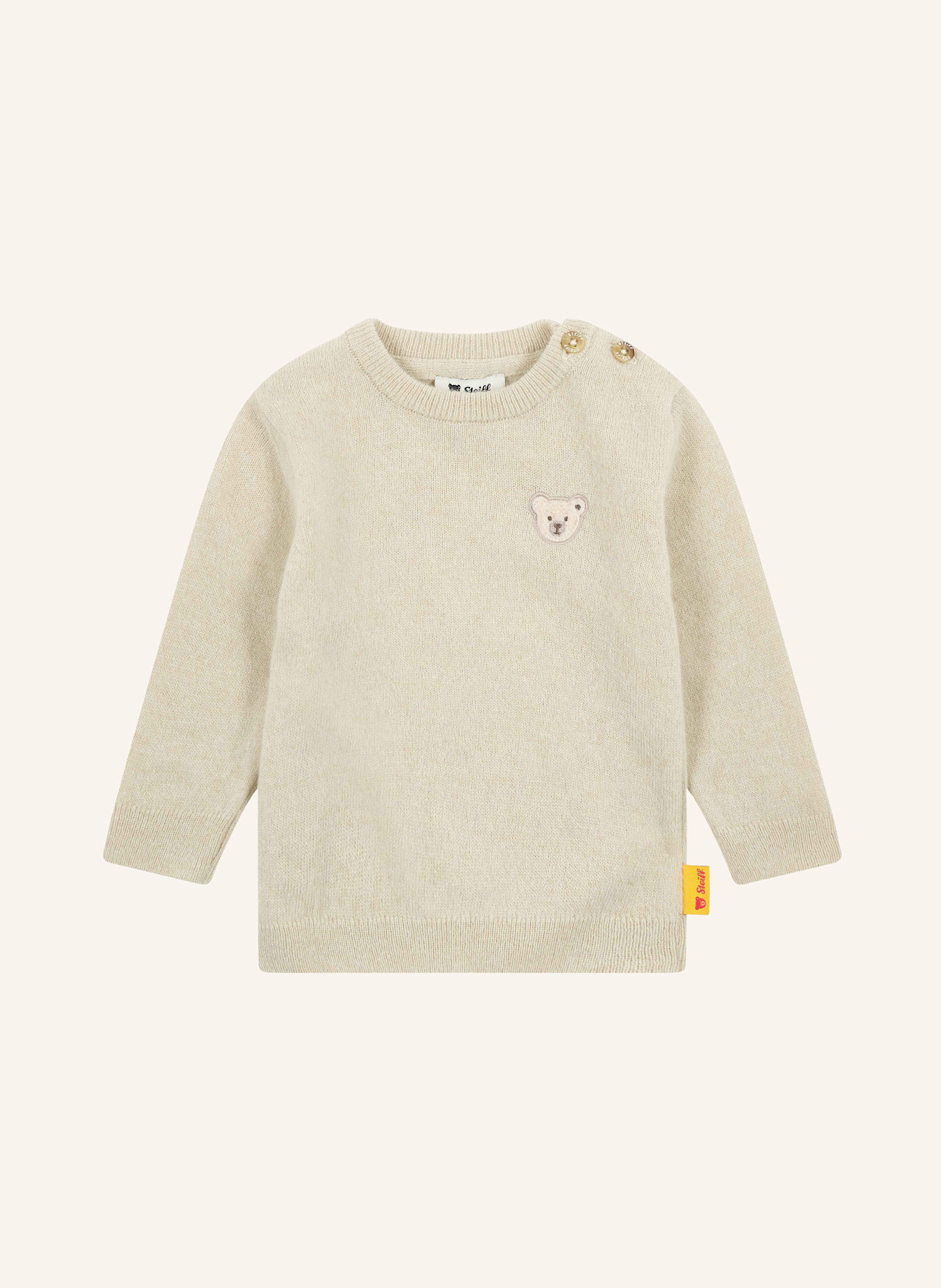 Steiff Pullover WOODLAND: BEIGE