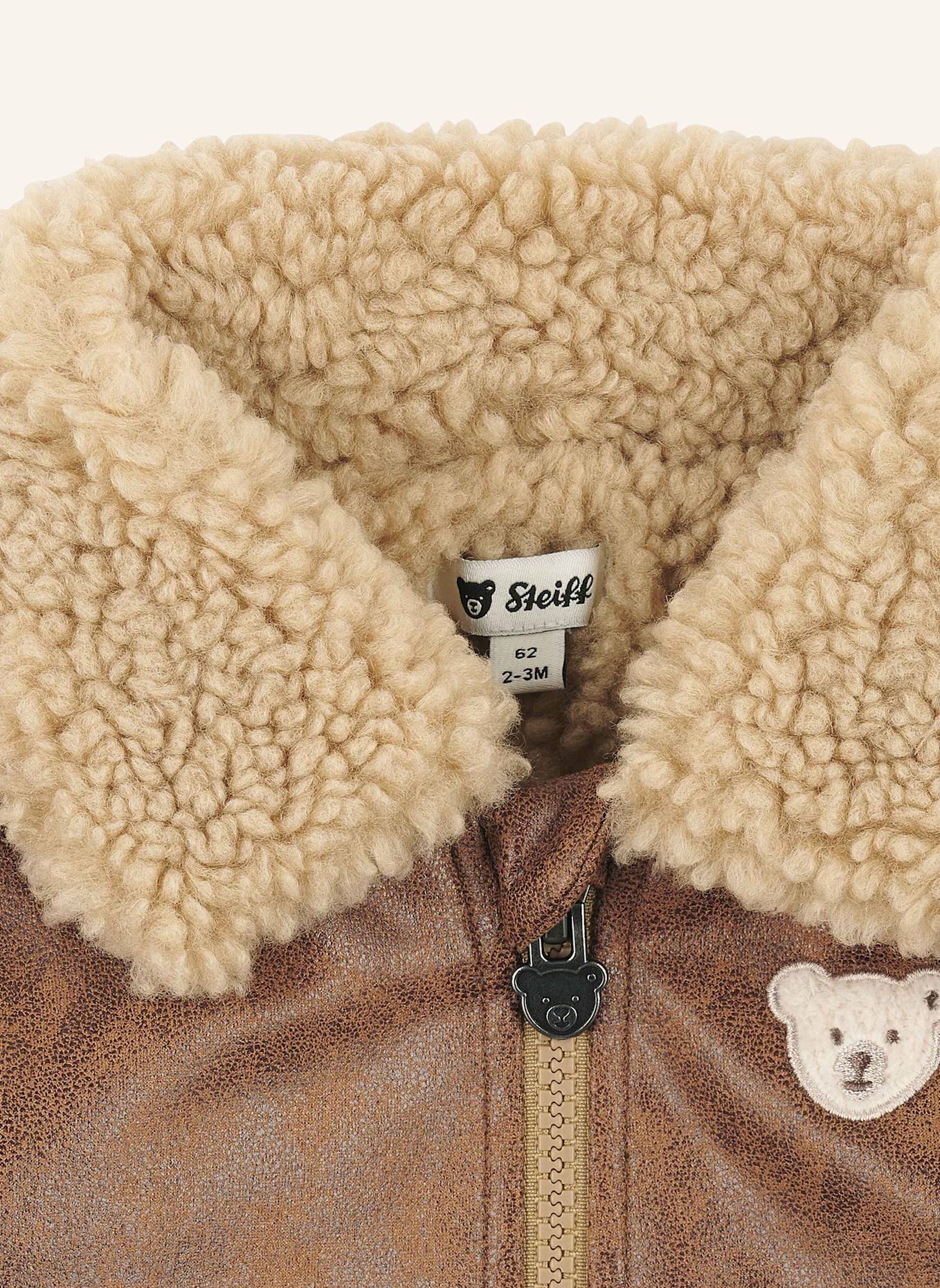 Steiff Jacke WOODLAND: BRAUN