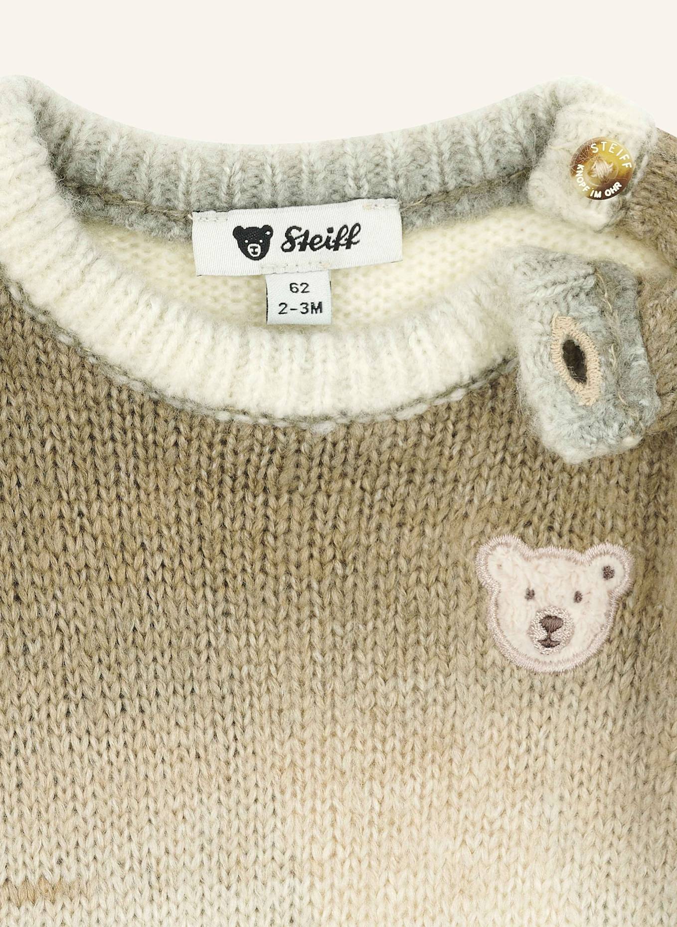 Steiff Pullover NORDICLAND: BEIGE