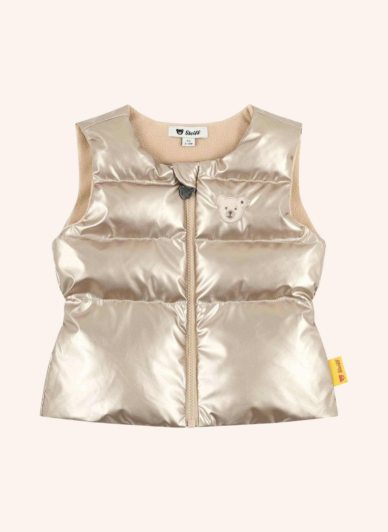 Steiff Weste NORDICLAND: BEIGE