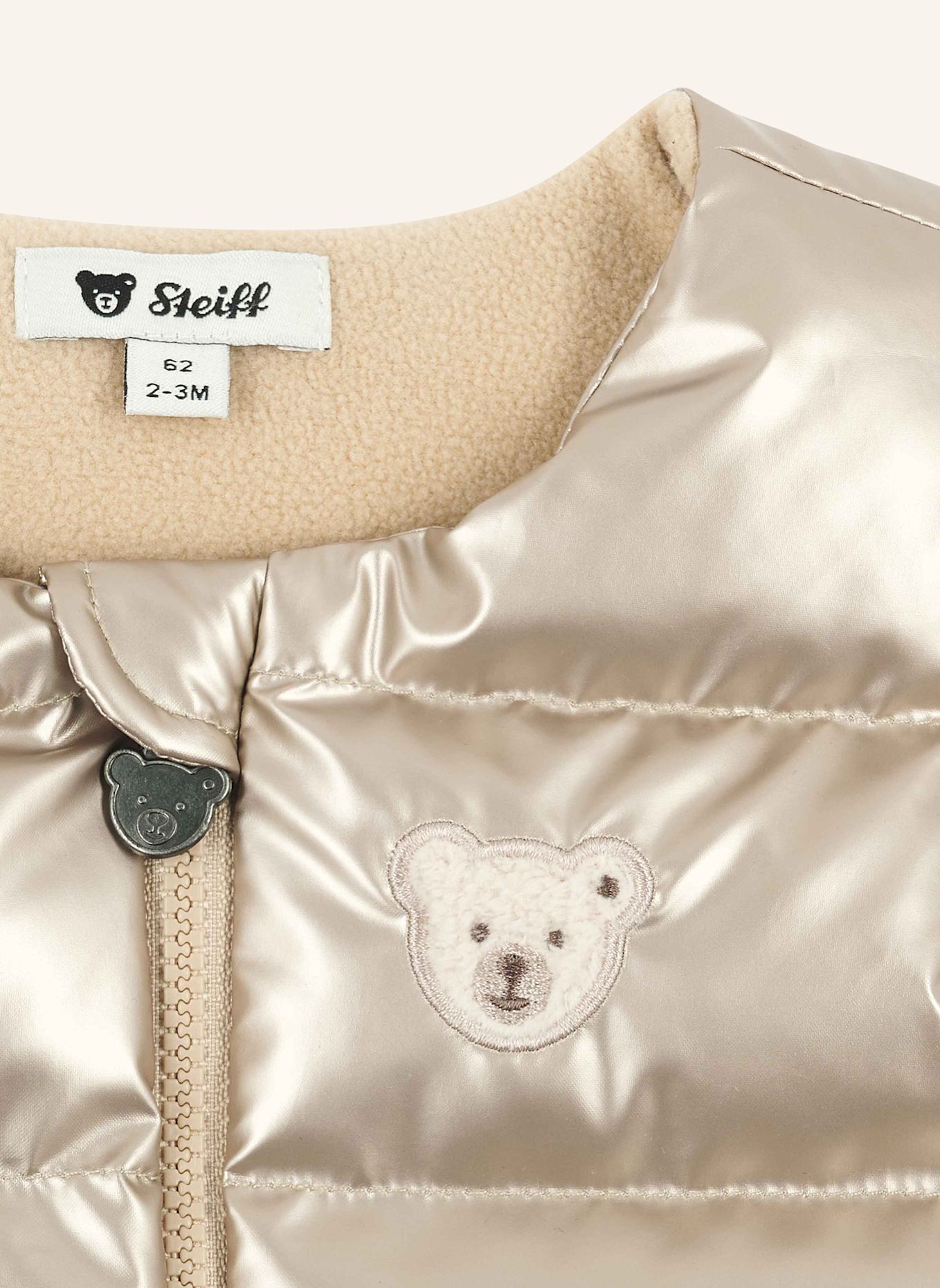 Steiff Weste NORDICLAND: BEIGE