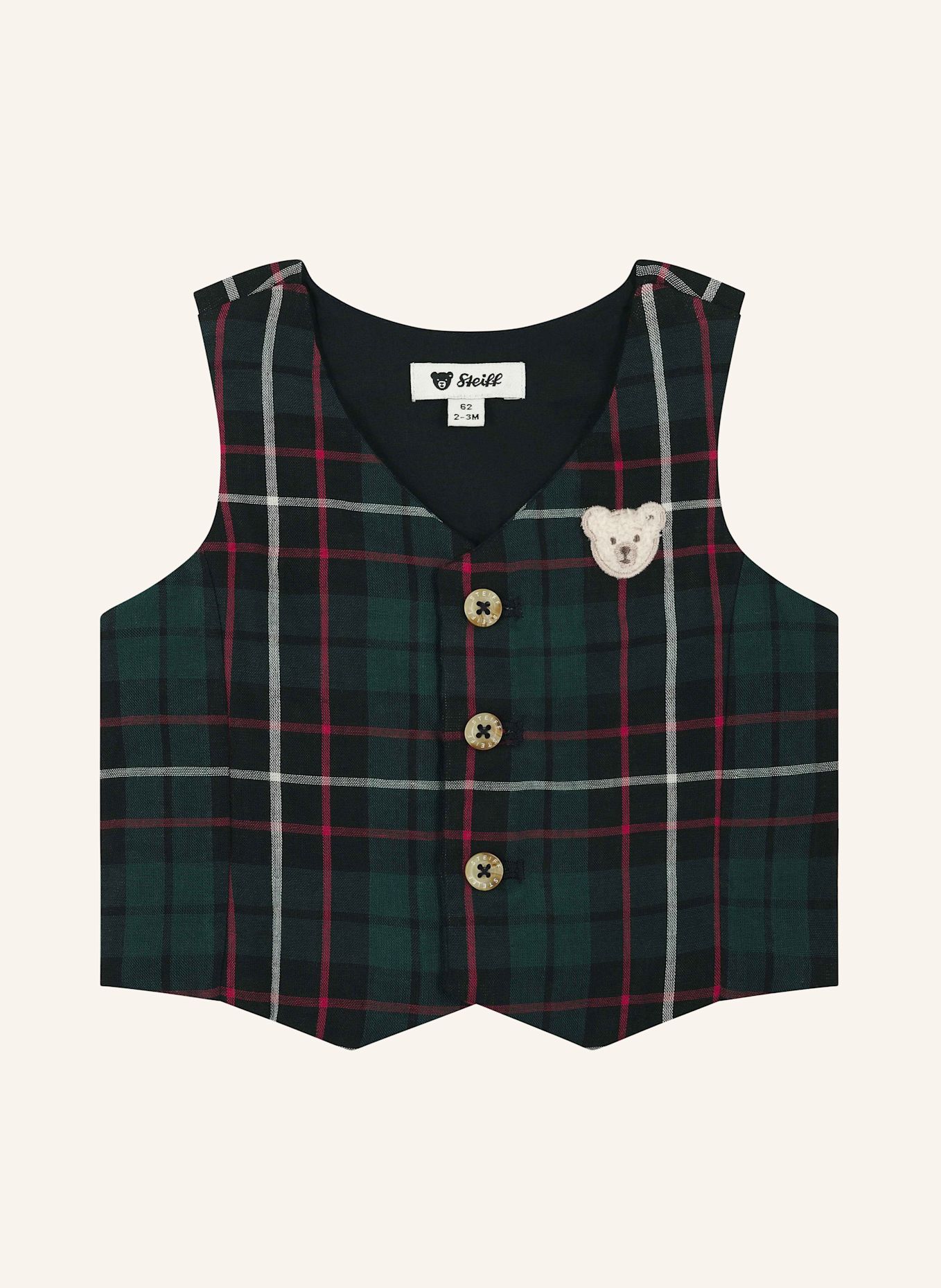 Steiff Weste CELEBRATION: DUNKELBLAU