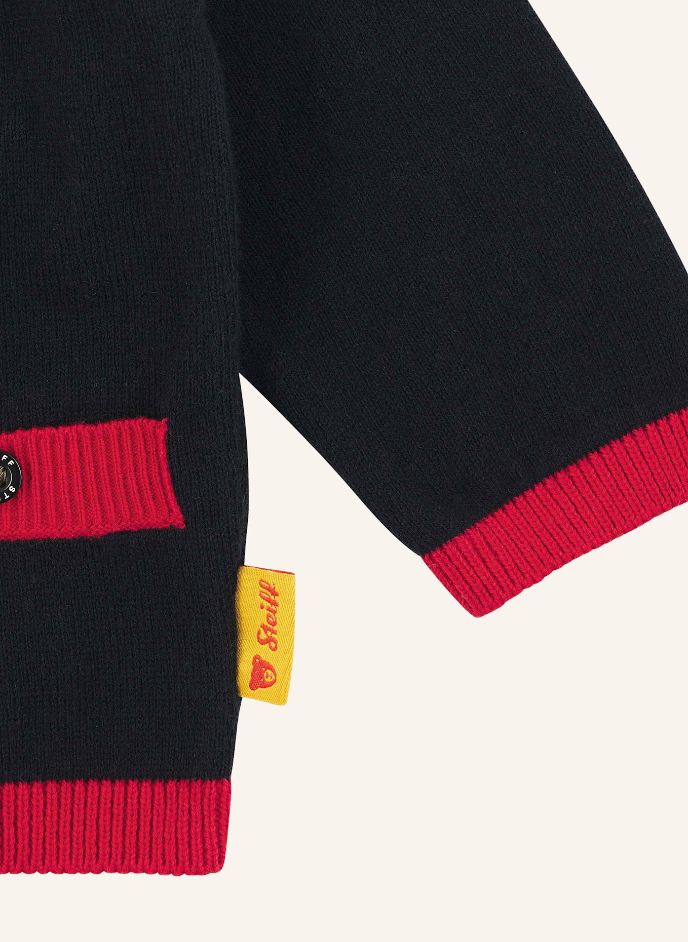 Steiff Strickjacke CELEBRATION: DUNKELBLAU