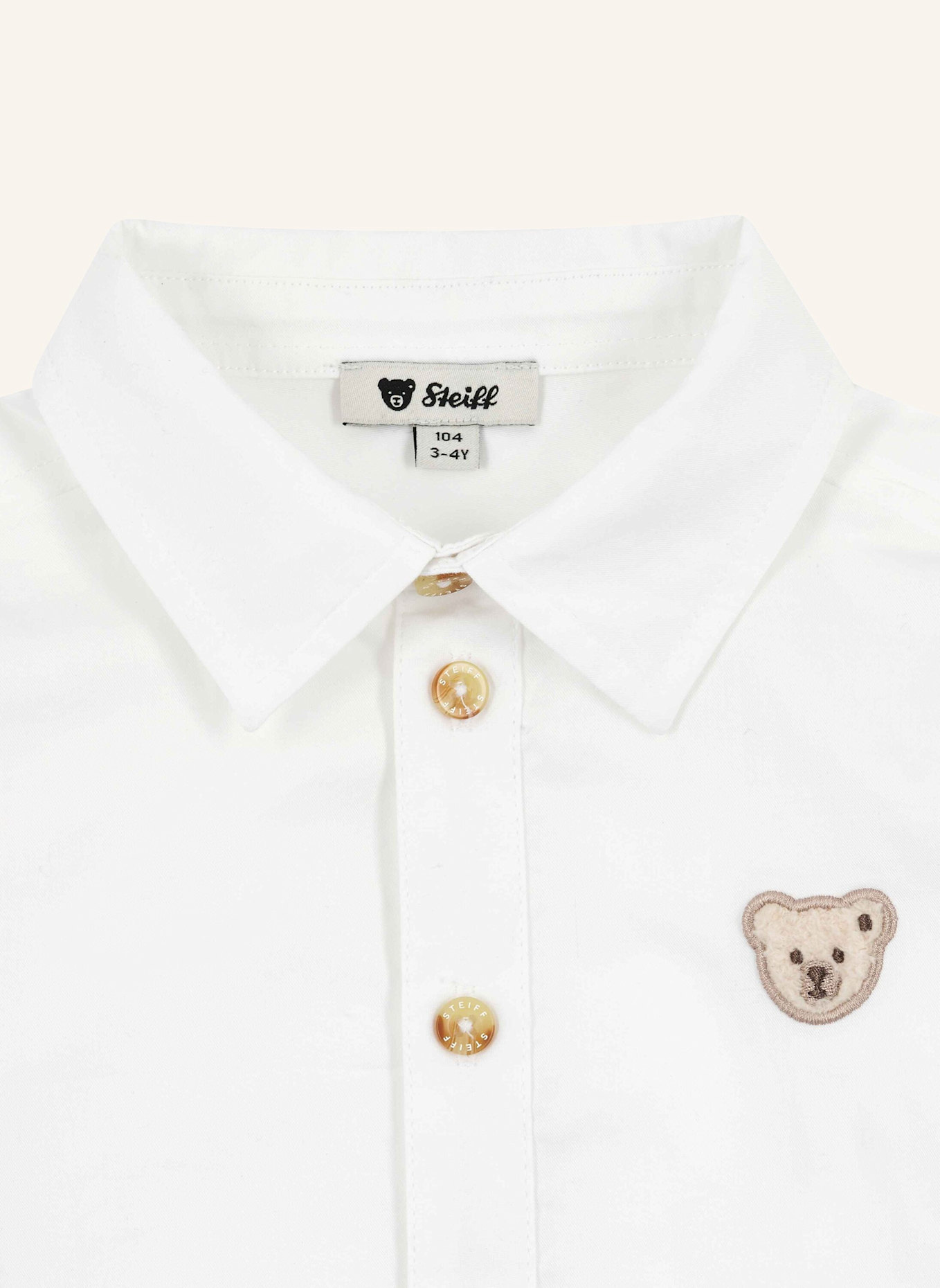 Steiff Hemd SPECIAL DAY: WEISS